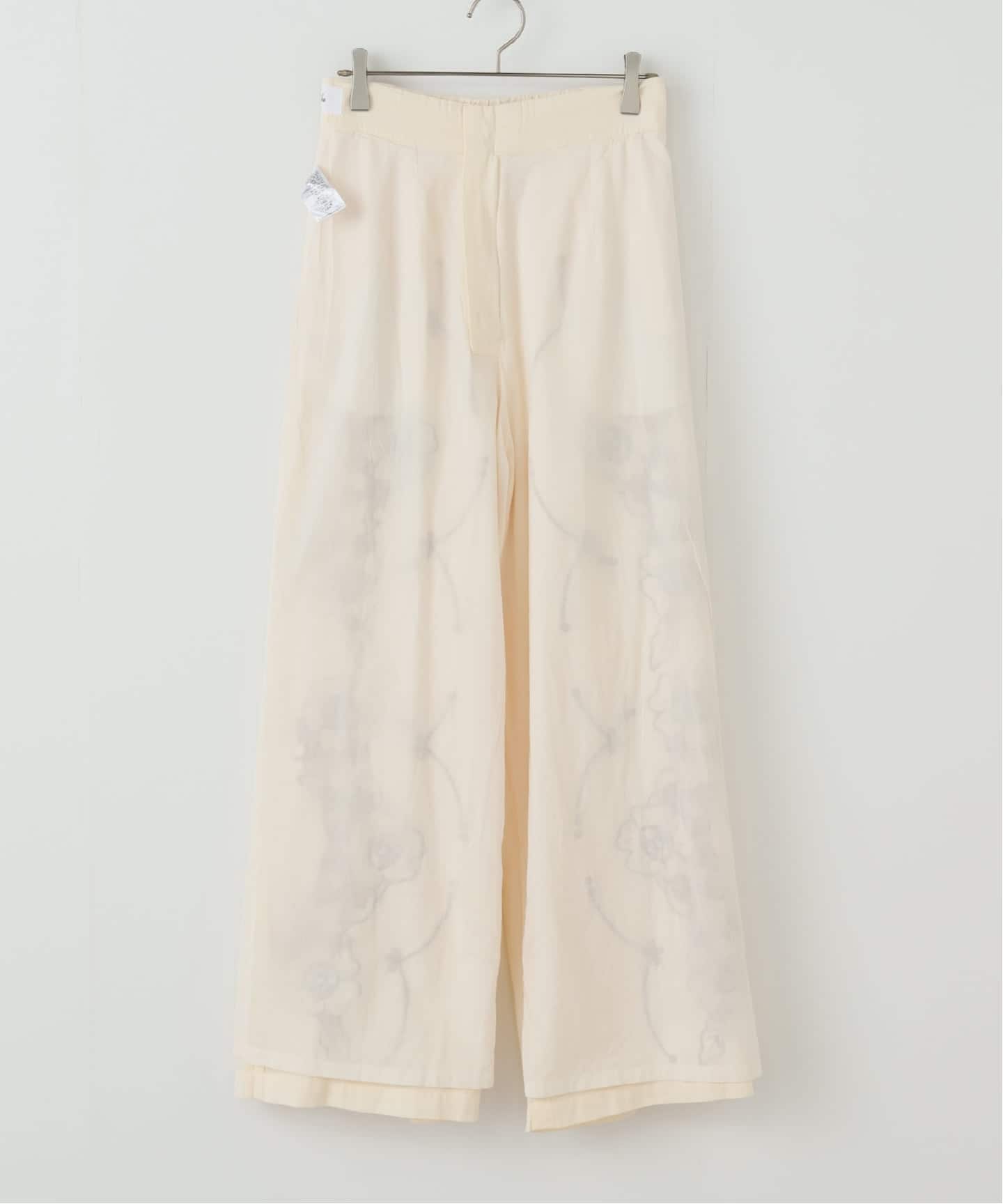 SARA MALLIKA/サラマリカ】COTTON TWILL CUT WORK WIDE（その他