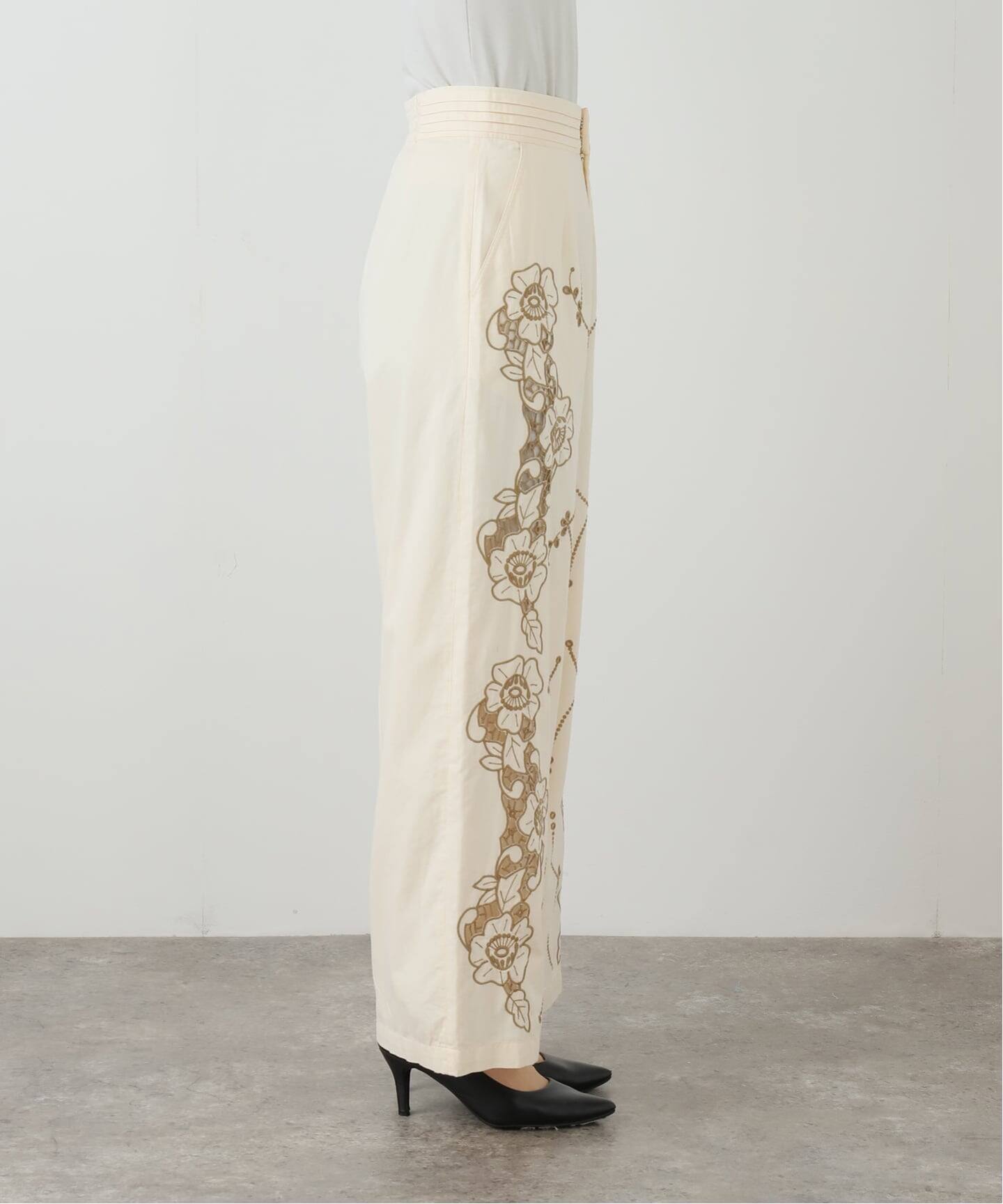 sara mallika サラマリカ キルティングパンツ キュロット sara mallika パンツ 「SARA MALLIKA/サラマリカ」COTTON POPLIN