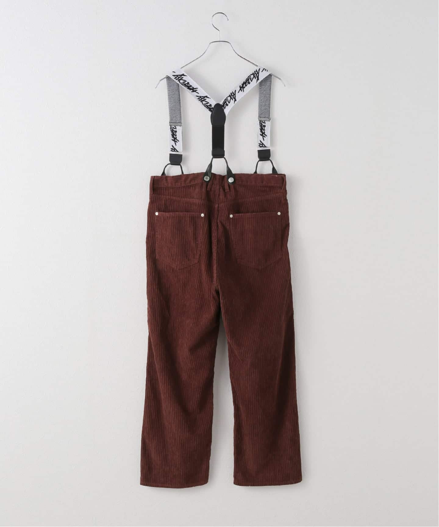 HOLIDAY/ホリデイ】 DAMAGE CORDUROY SUSPENDER PANTS（その他パンツ