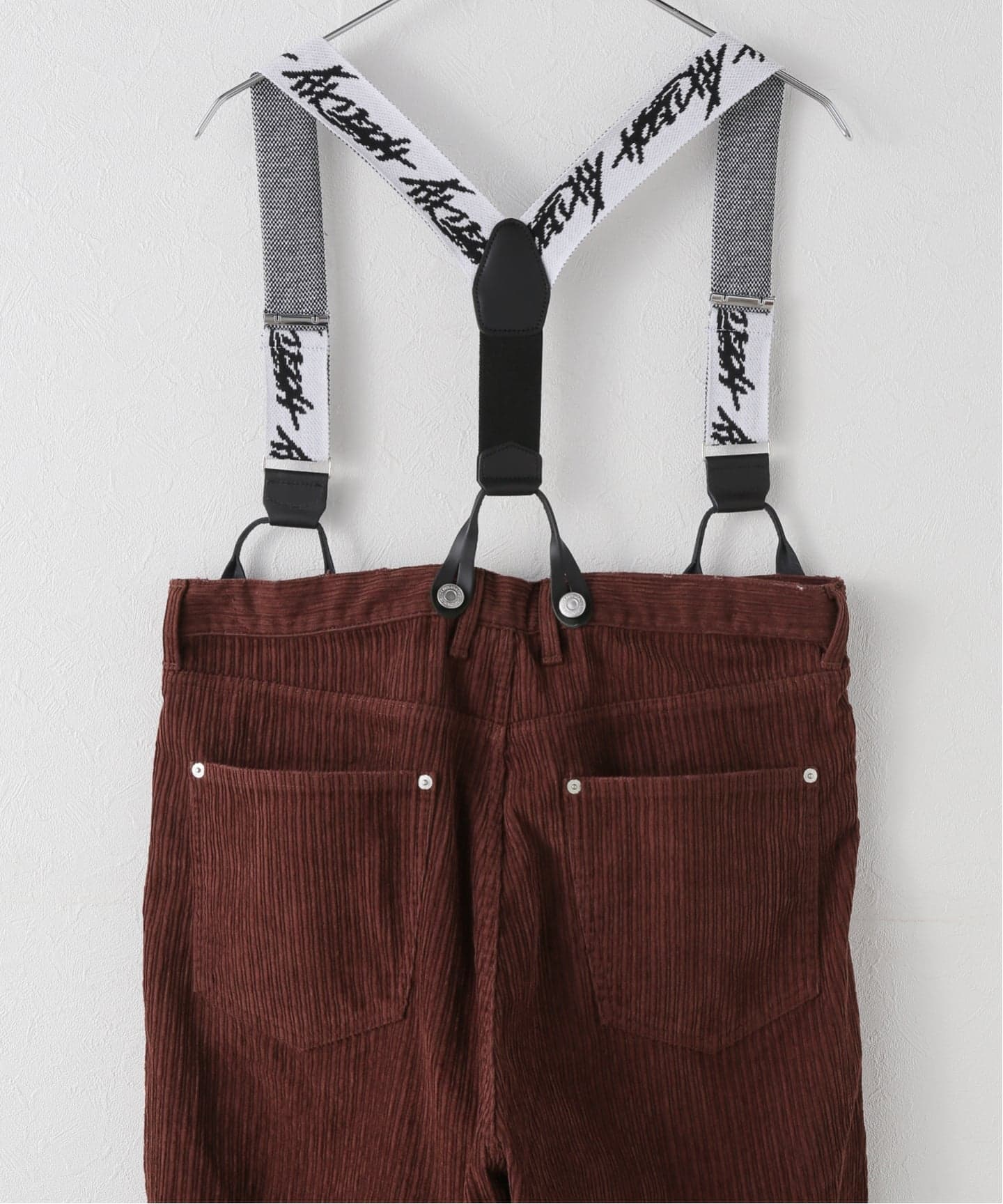 HOLIDAY/ホリデイ】 DAMAGE CORDUROY SUSPENDER PANTS（その他パンツ