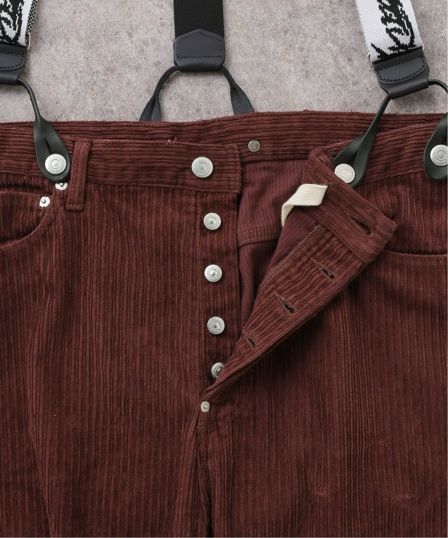 ジャーナルスタンダード（JOURNAL STANDARD）/【HOLIDAY/ホリデイ】 DAMAGE CORDUROY SUSPENDER PANTS HOLIDAY/ホリデイ】 DAMAGE CORDUROY SUSPENDER PANTS（その他パンツ