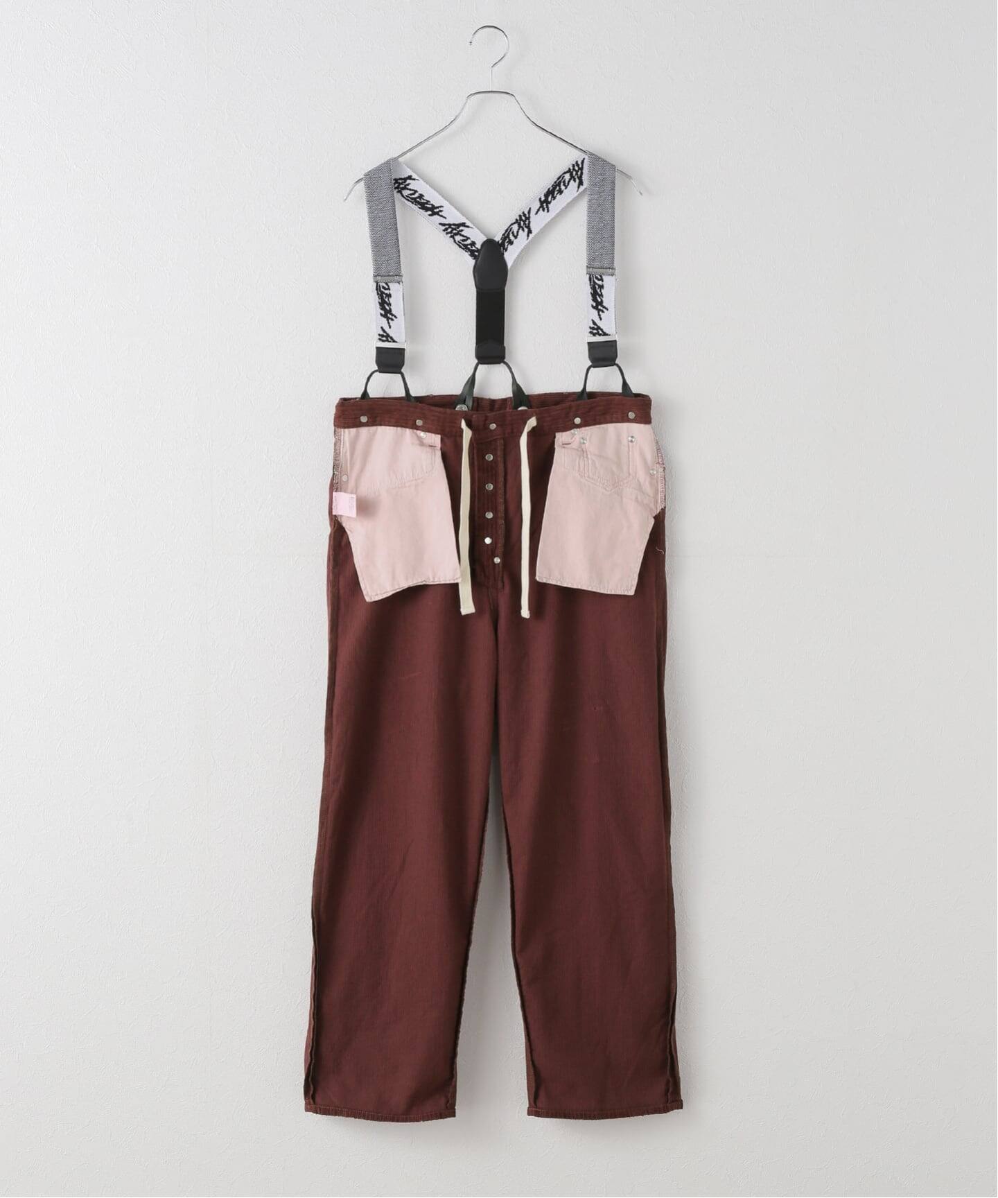 HOLIDAY/ホリデイ】 DAMAGE CORDUROY SUSPENDER PANTS（その他パンツ