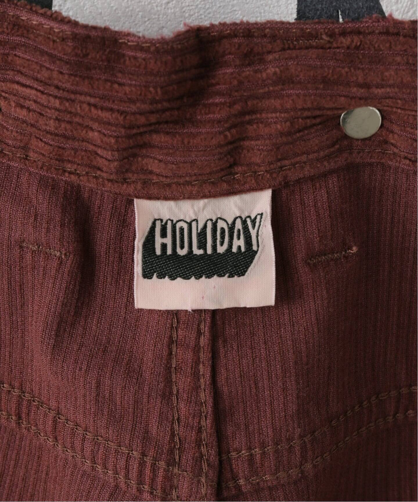 HOLIDAY/ホリデイ】 DAMAGE CORDUROY SUSPENDER PANTS（その他パンツ