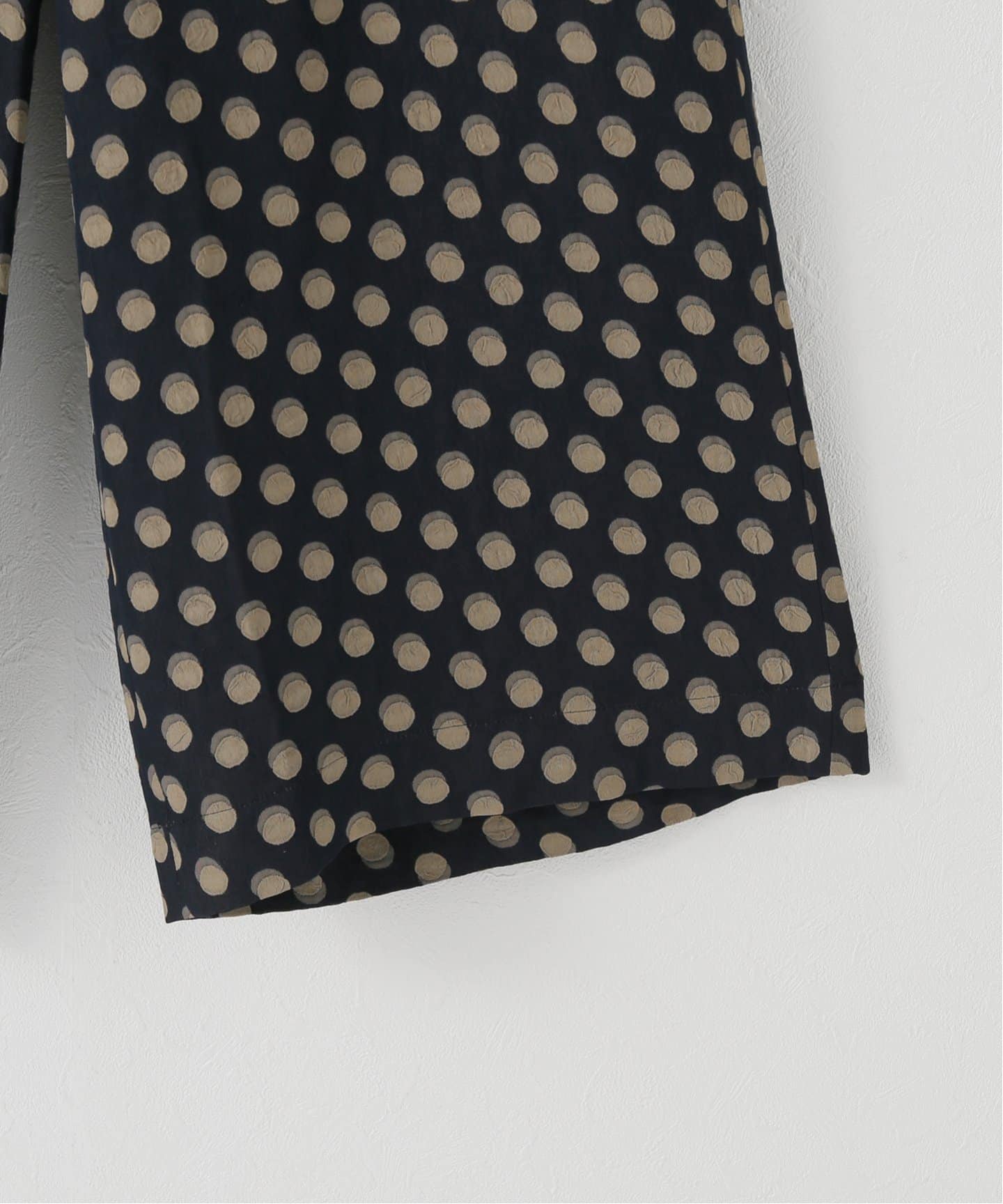 【Needles】String Buggy パンツ Polka Dot Jacquard すぐ届く NEEDLES String Buggy Pant - Polka Dot Jacquard / Navy