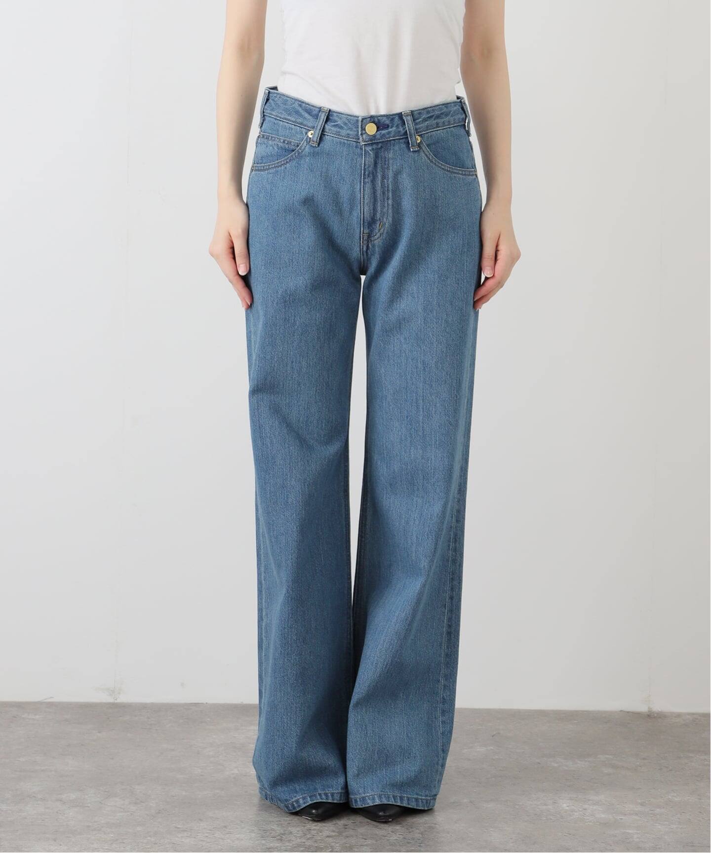 TU ES MON TRESOR/トゥ エ モン トレゾア】 The Kyanite Jean（デニム