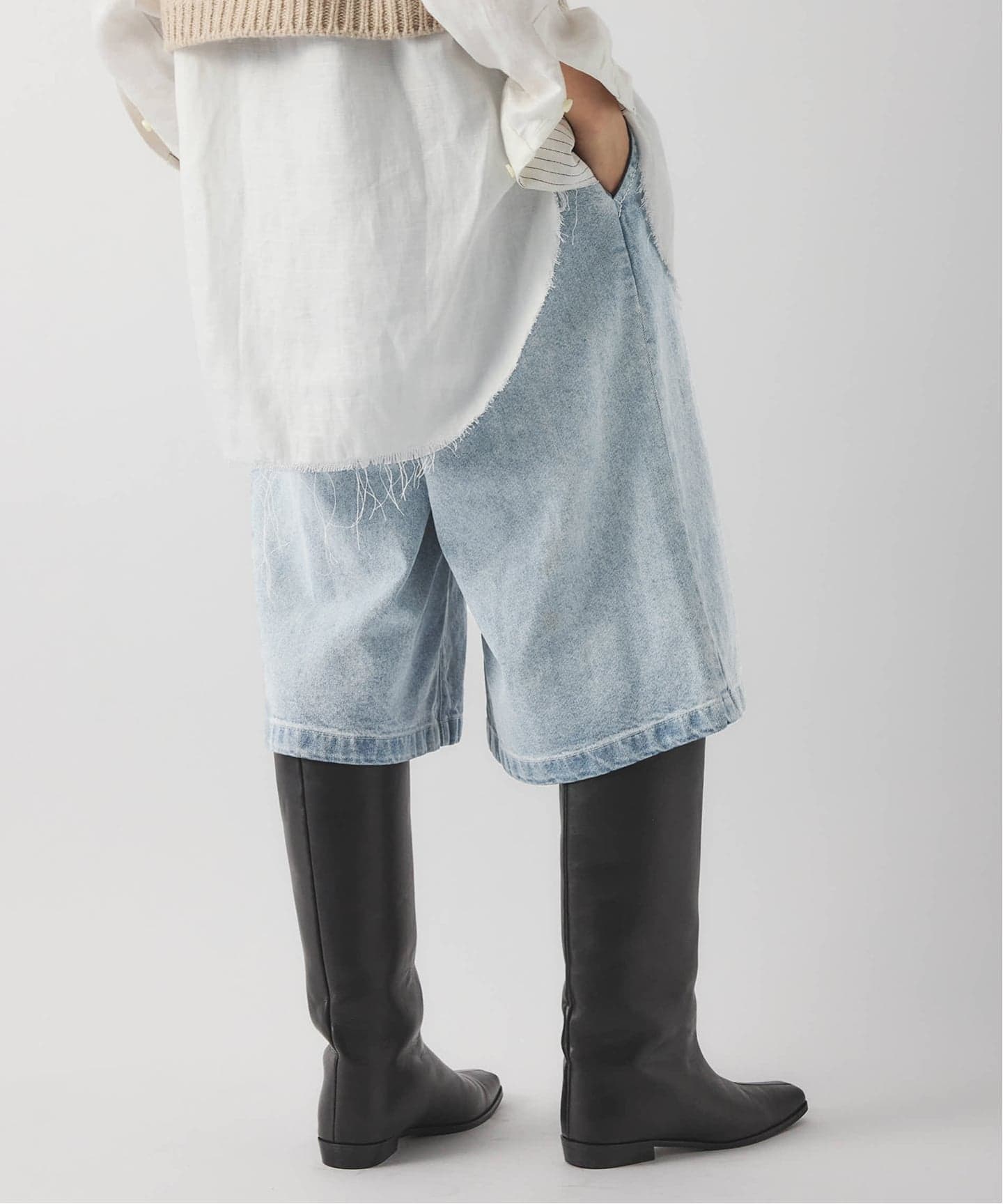 ジャーナルスタンダード（JOURNAL STANDARD）/別注【157*Y．A．Acc】for JS  Half Tuck Pants 別注【157*Y.A.Acc】for JS Half Tuck Pants（ショート・ハーフパンツ