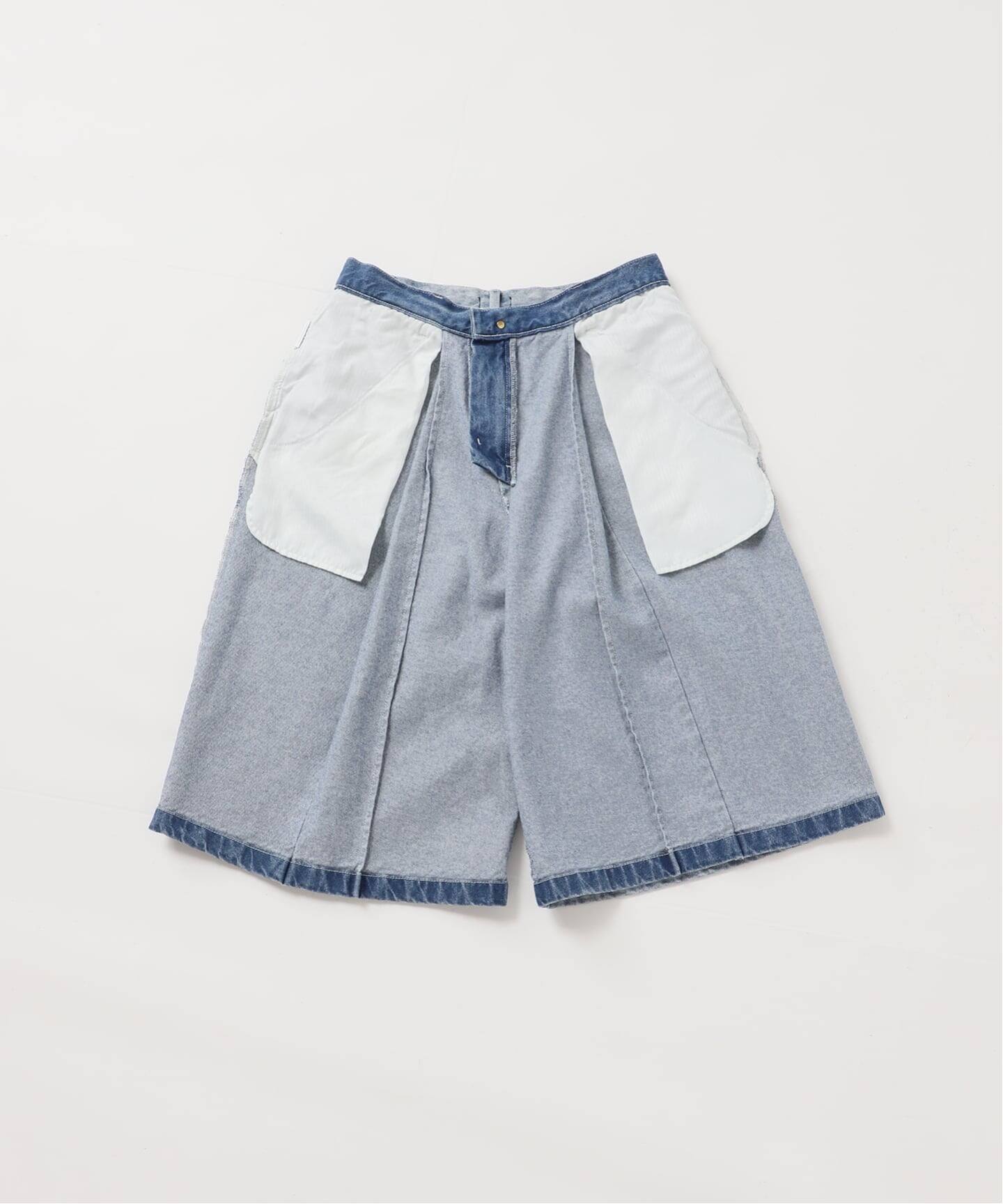 別注【157*Y.A.Acc】for JS Half Tuck Pants（ショート・ハーフパンツ