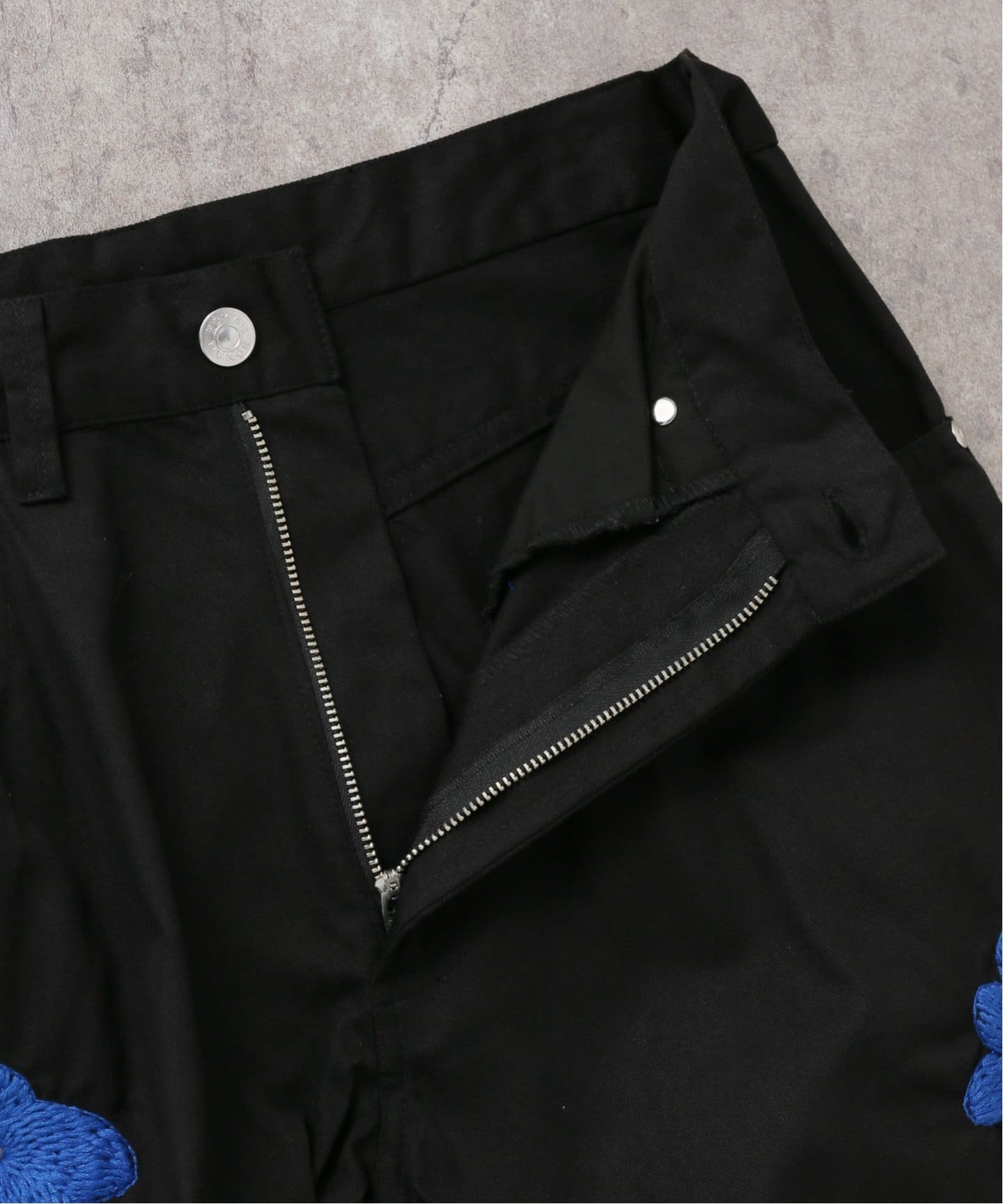 NOMA t.d. / ノーマティーディー】Floral Hand Embroidery Pants