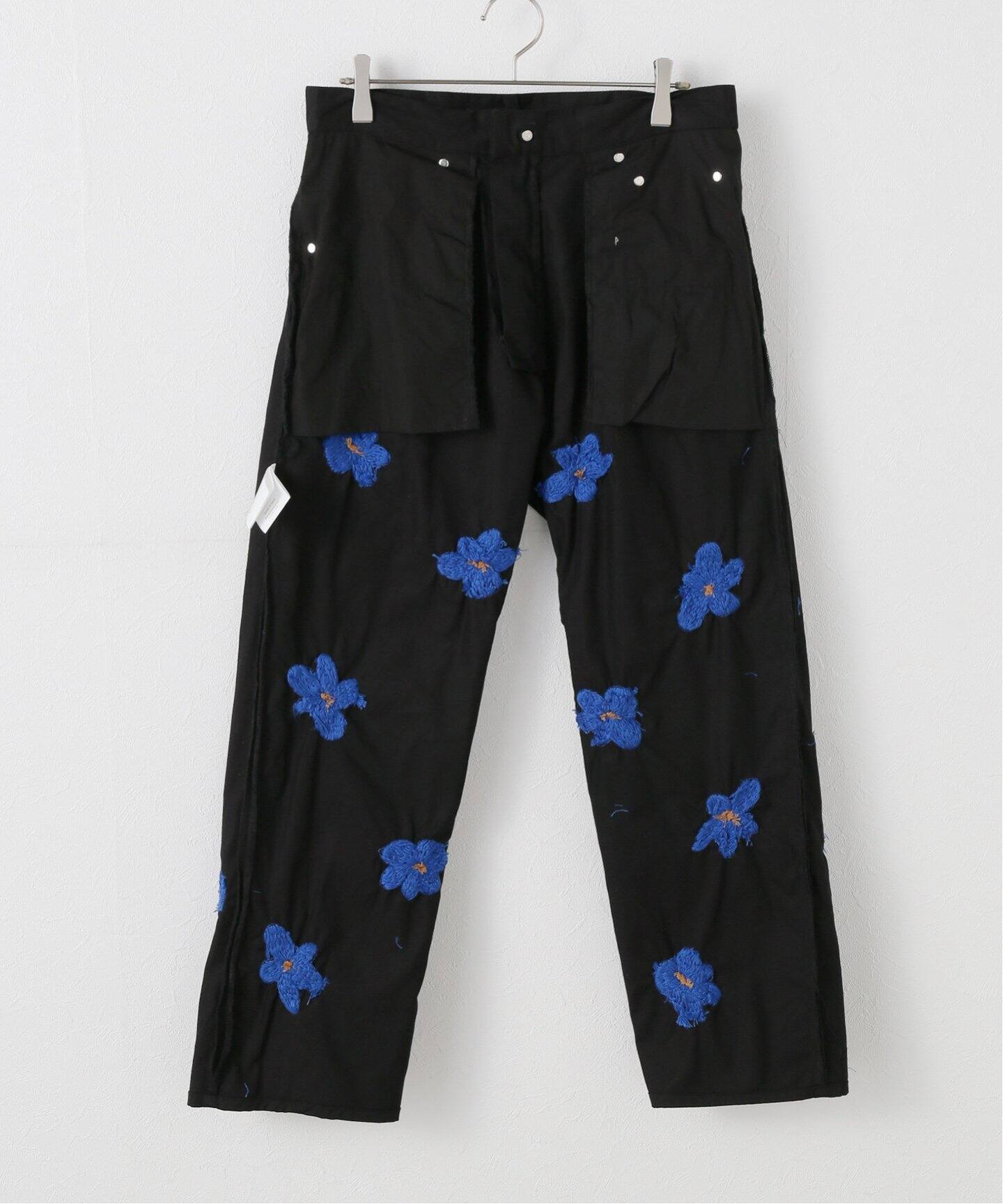 パンツ NOMA t.d. BANDANA HAND EMBROIDERY PANTS NOMA t.d.（ノーマティーディー）の「Bandana Embroidery Denim