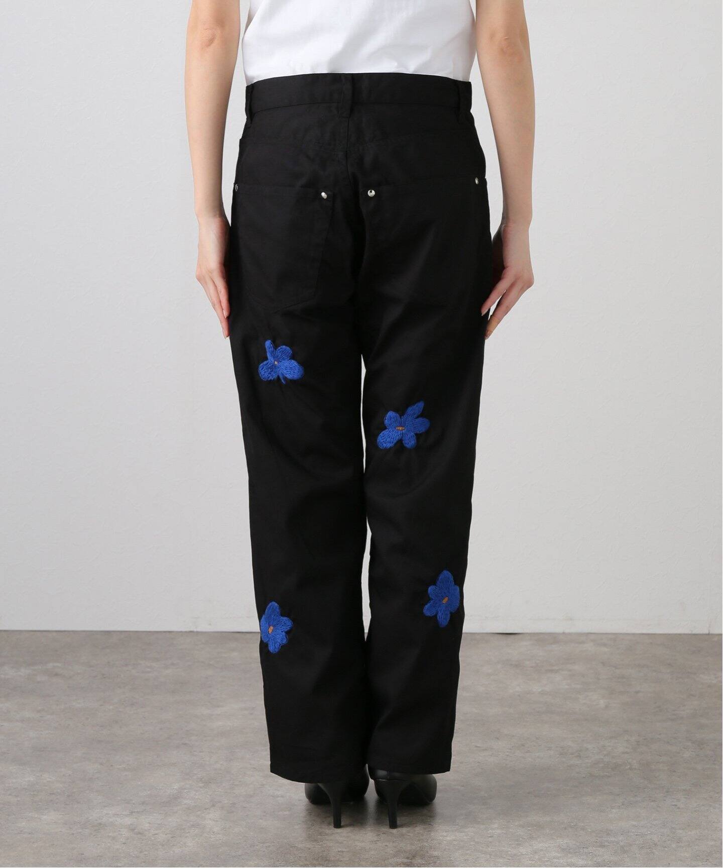 パンツ NOMA t.d. BANDANA HAND EMBROIDERY PANTS NOMA T.D. Bandana Hand Embroidered Pants – ESSXNYC