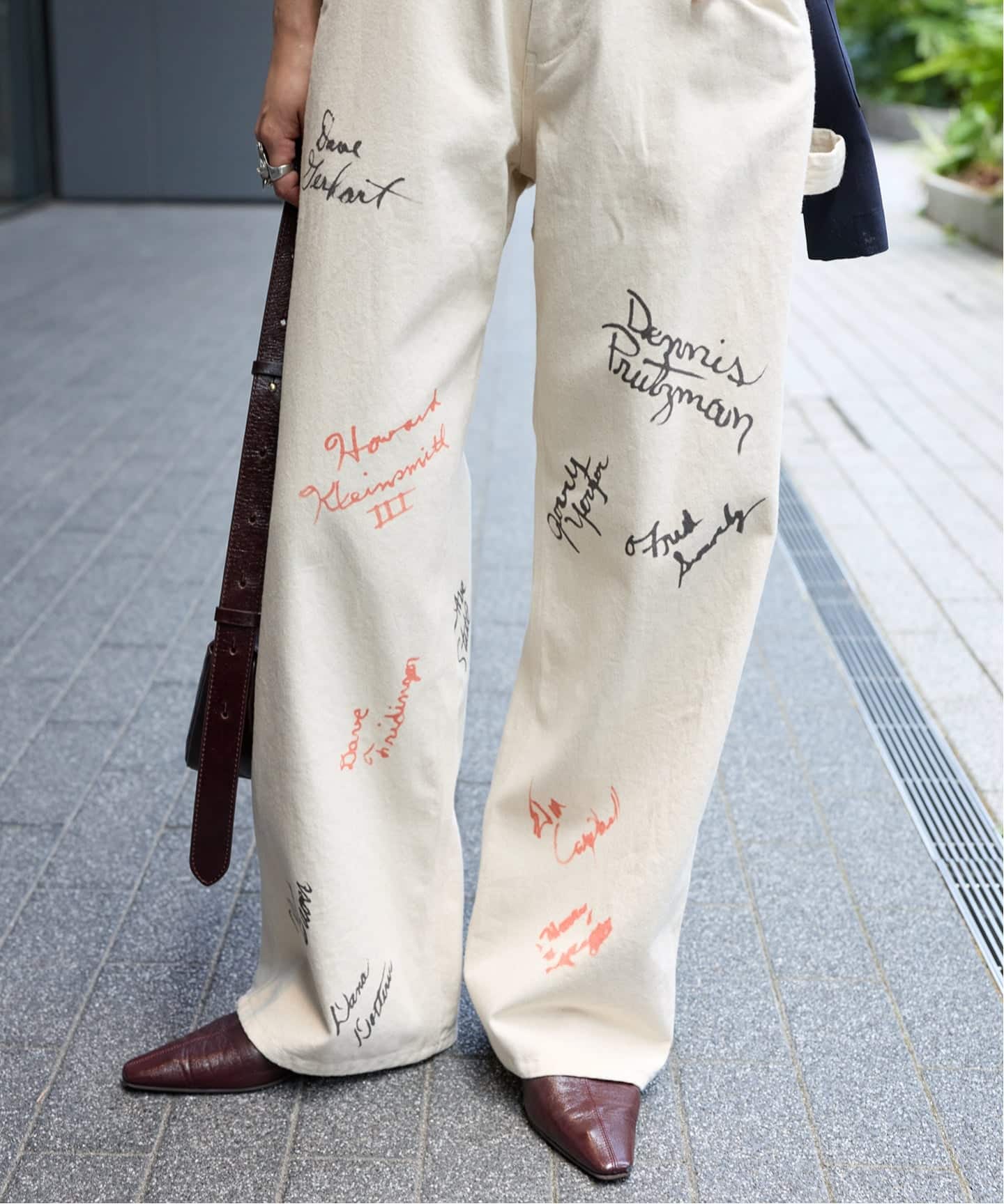 タイムセール 今季新品 JOURNAL STANDARD Vプリントパンツ 36 WEB限定追加3》ベリープリントパンツ（スラックス）｜JOURNAL