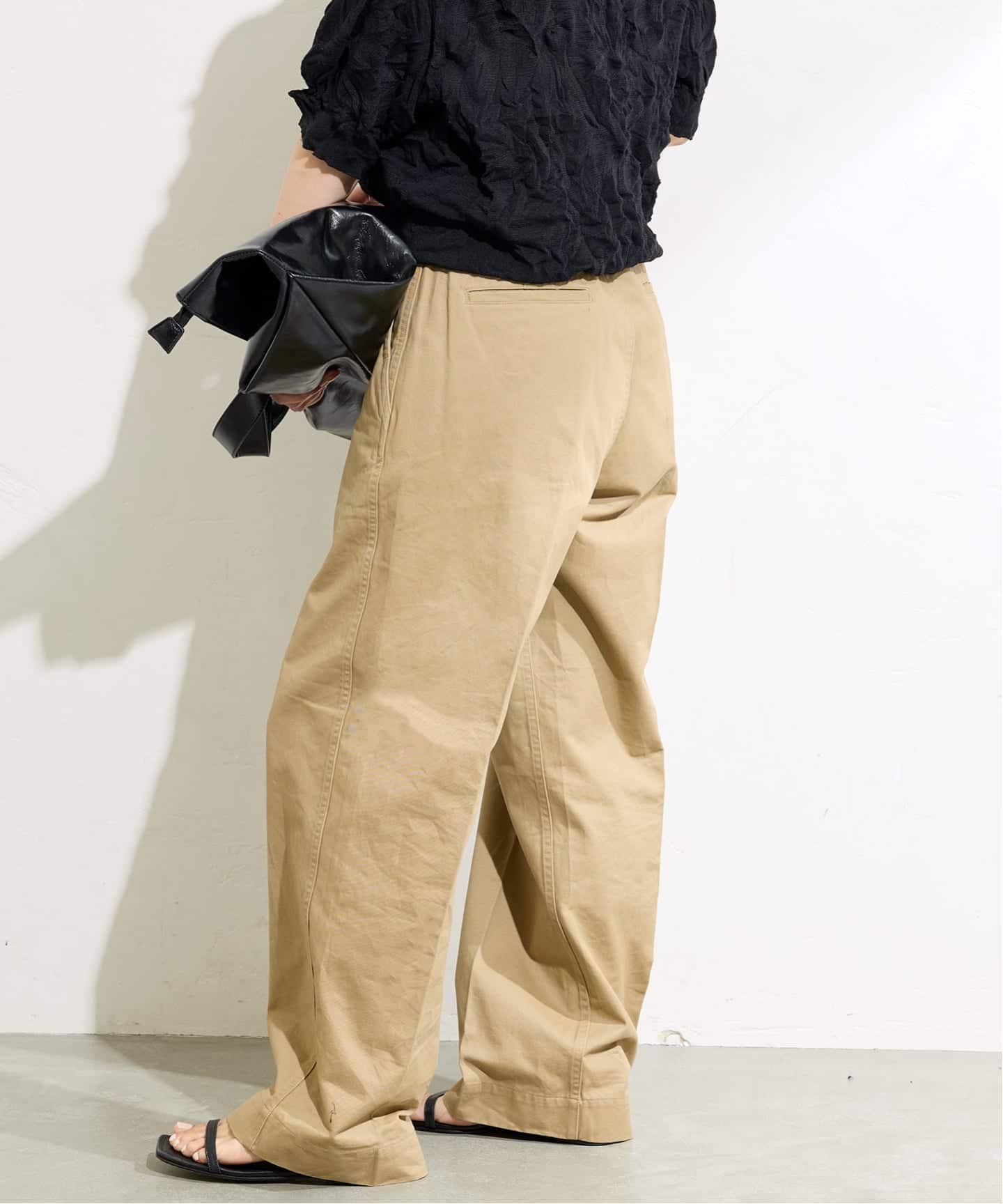 追加2》【BURK / バーク】ベルトツキチノパンツ（チノパンツ