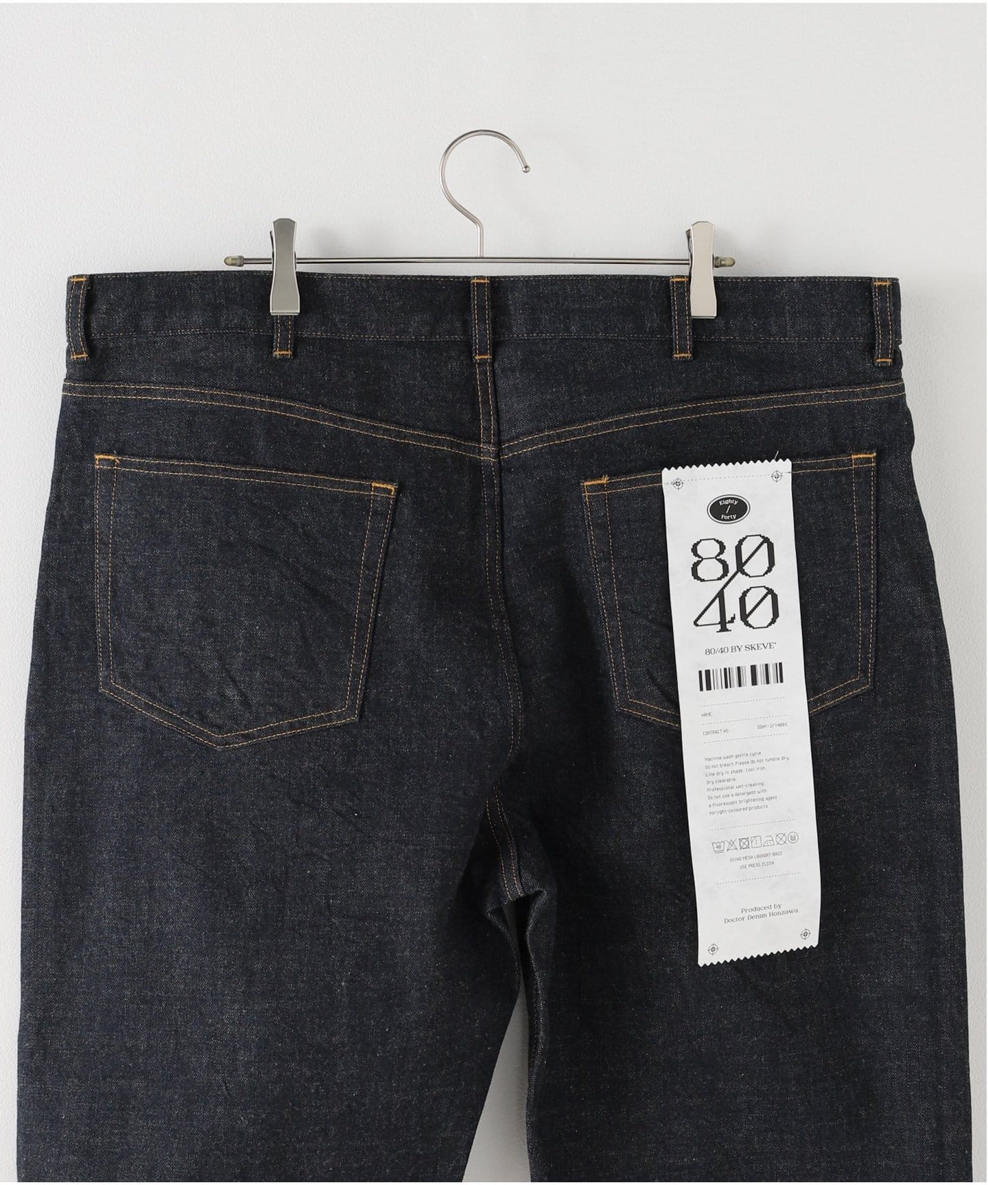 80/40 BY SKEVE /スキーブ 】 40inch SELVEDGE DENIM SKV-000