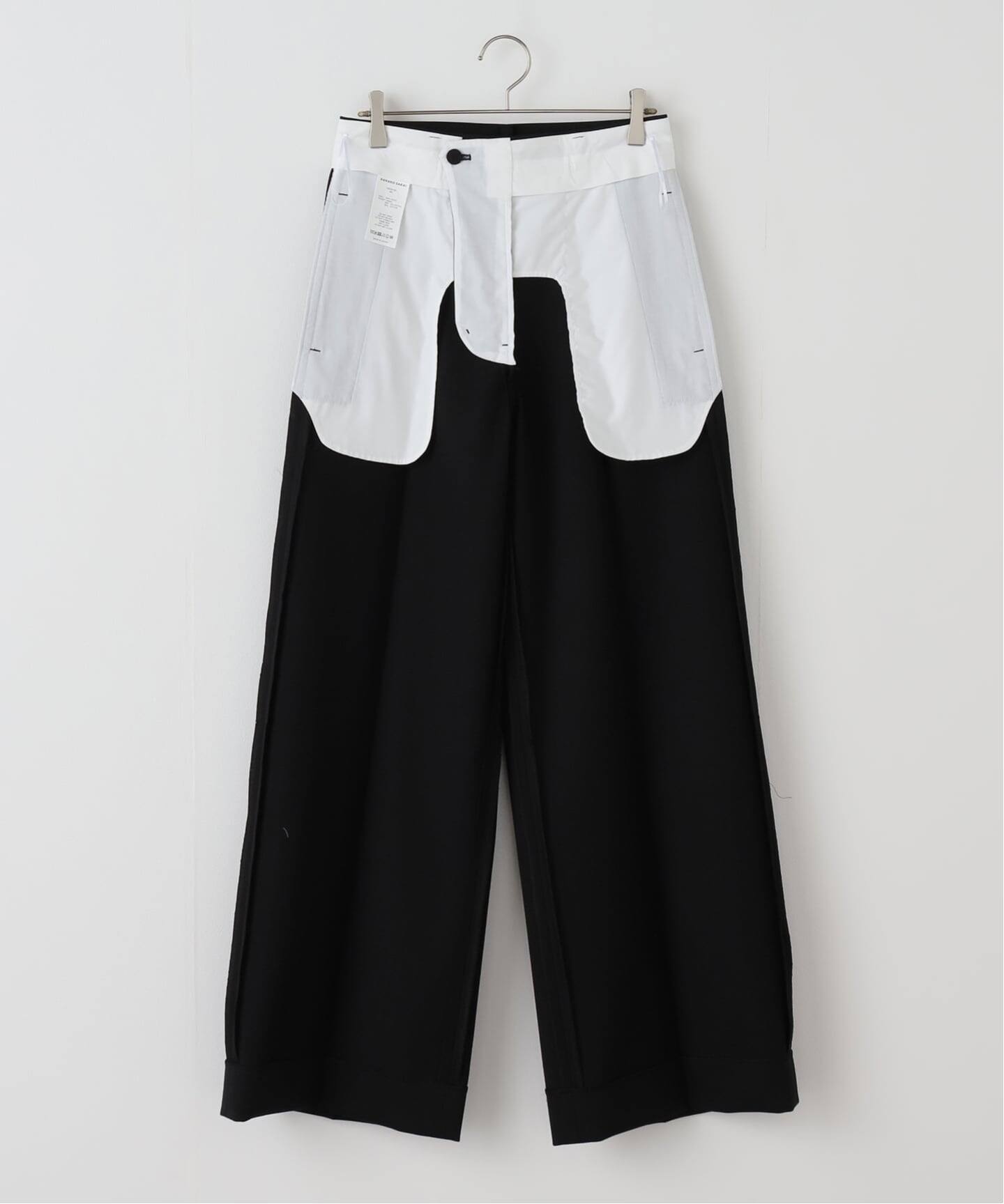KANAKO SAKAI /カナコ サカイ】 WOOL WIDE TROUSERS（スラックス