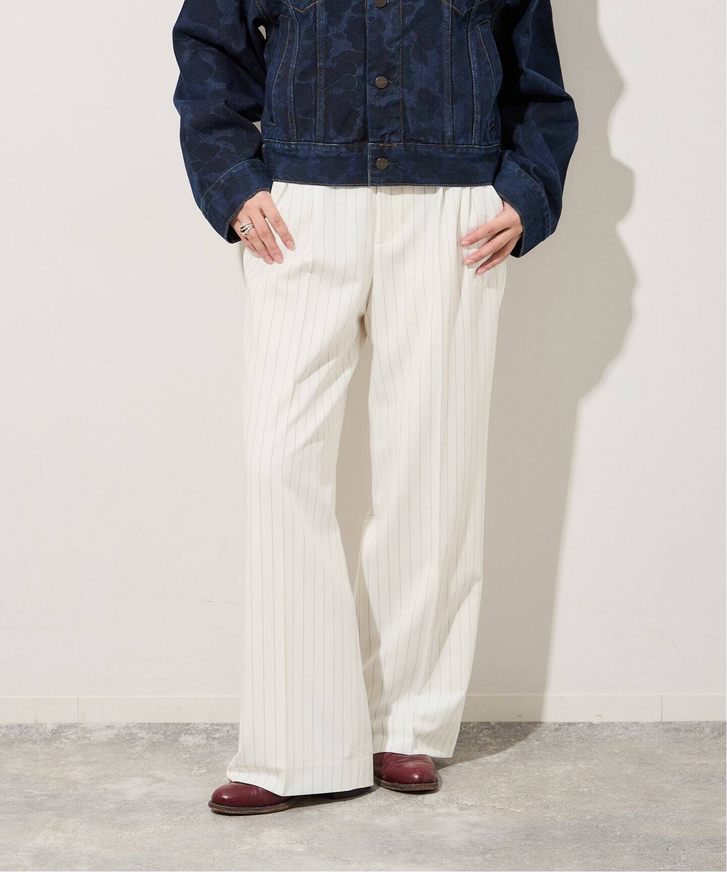 24SS uniform experiment ストライプ パンツ スラックス 24SS uniform experiment ストライプ パンツ スラックス