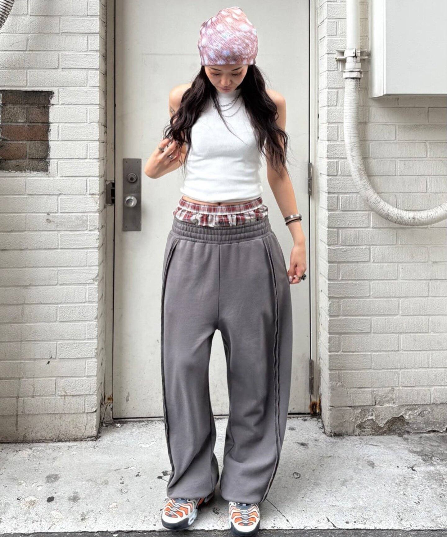 ハーフ・ショートパンツ IONSEOUL Double rivet bermuda SHORTS JE1030 Vintage Mineral Washed Shorts | ZuniSportswear