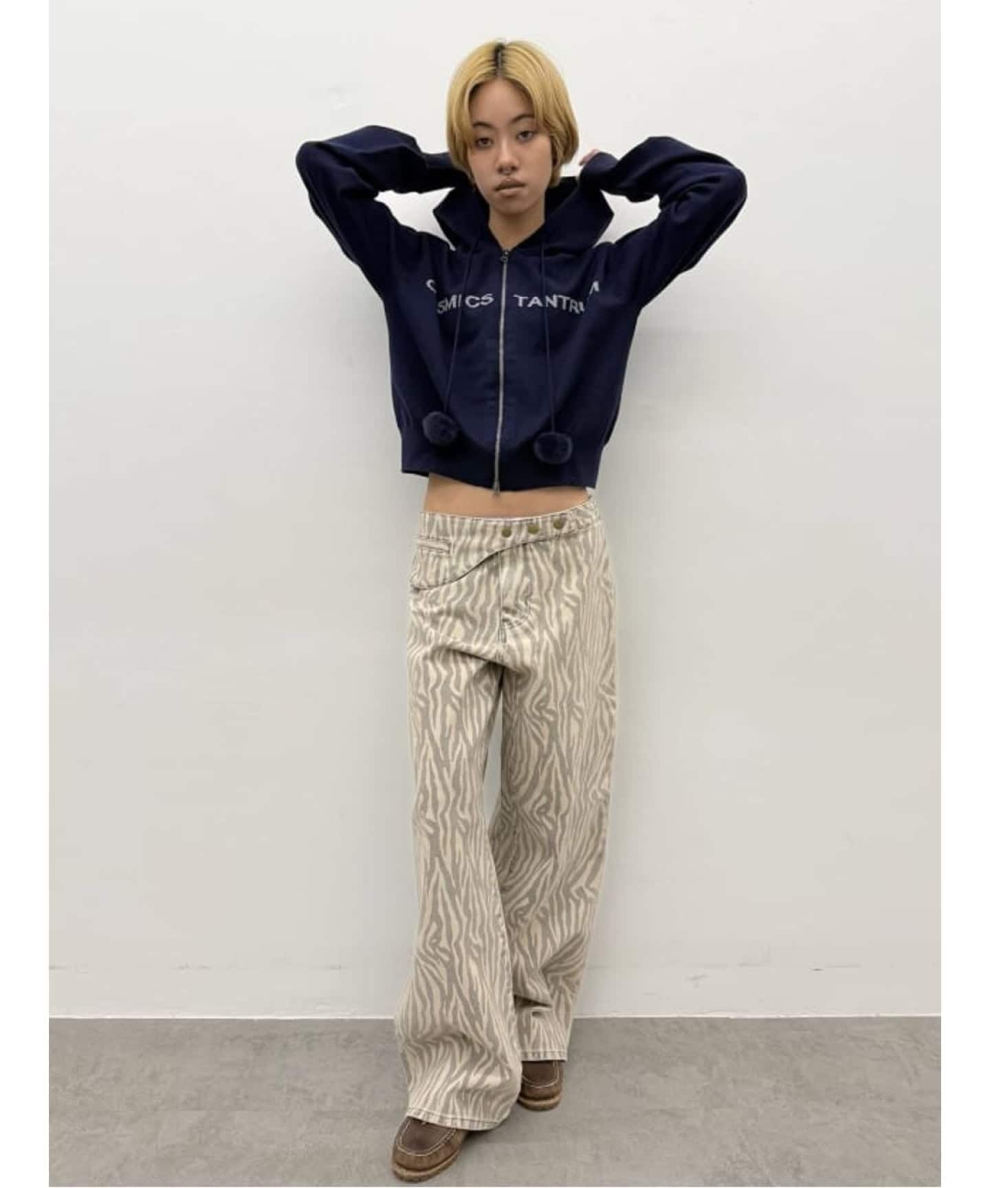 ベルトデザインゼブラパンツ（その他パンツ）｜Oriens JOURNAL