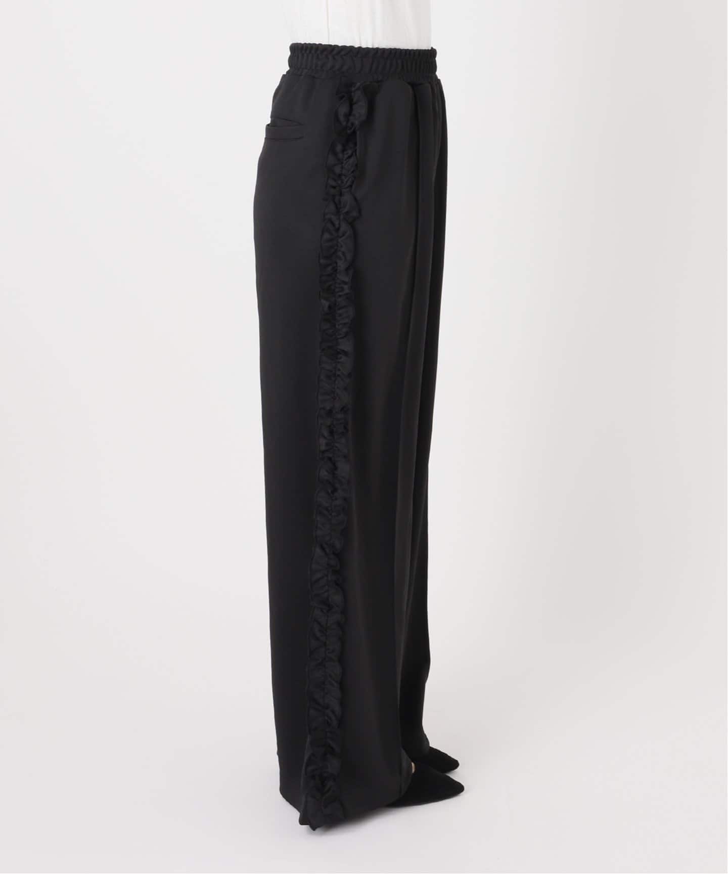 一部店舗+WEB限定》サイドフリルジャージーパンツ（ジャージ／トラック