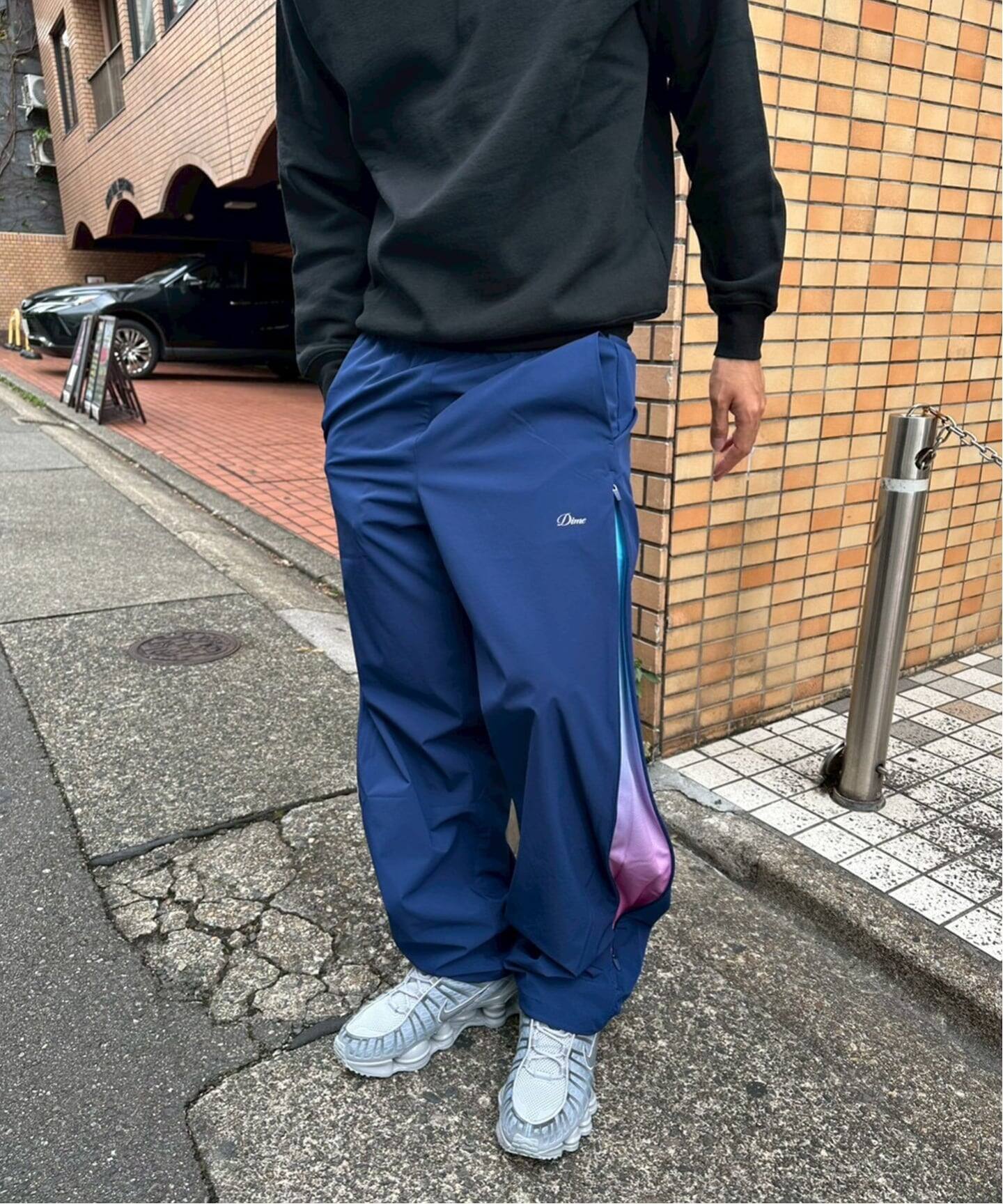 Dime/ダイム】ICY ATHLETIC ZIP PANTS（スウェットパンツ）｜Oriens