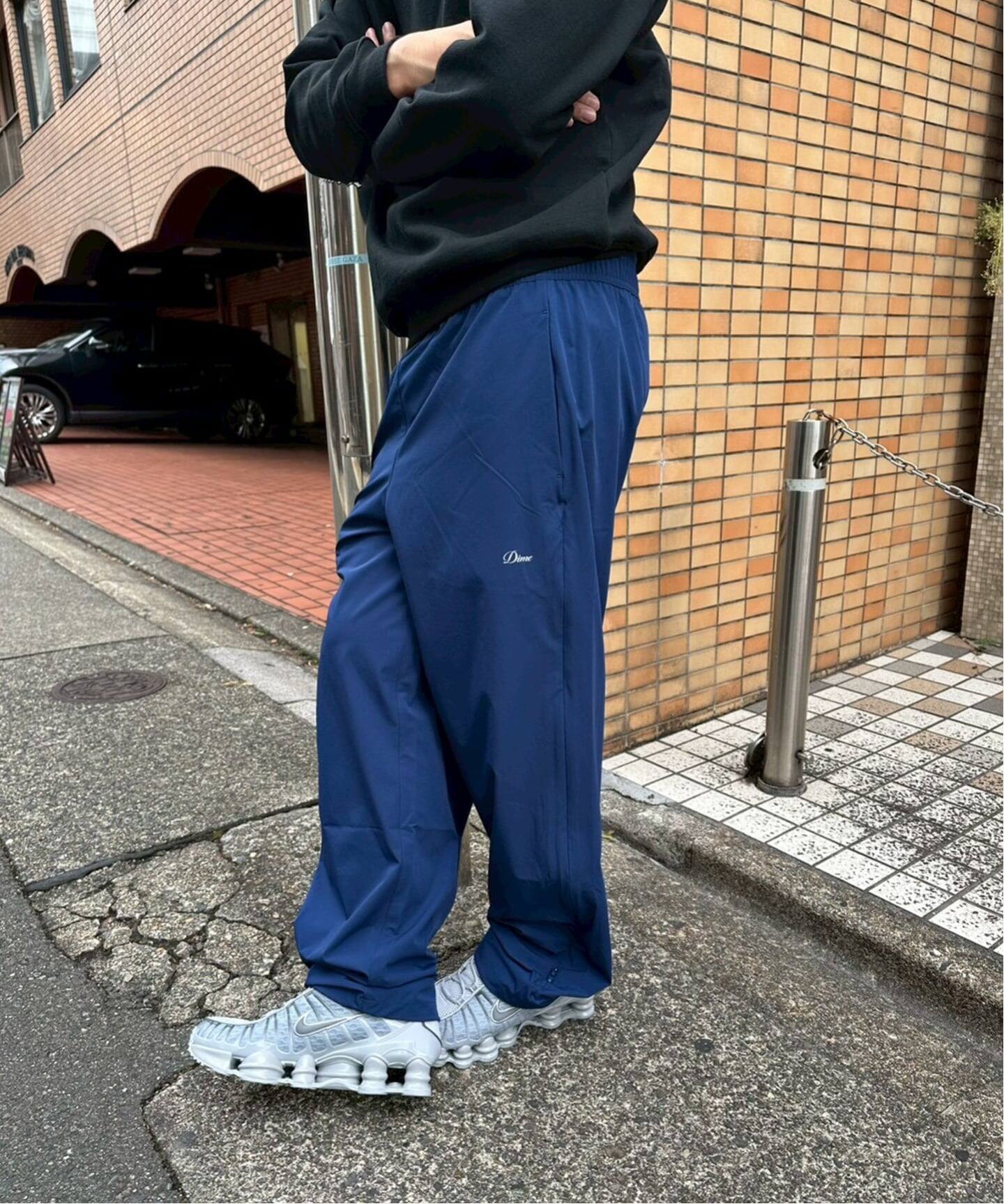 【専用】ORIENS オーリエンス上下セットスモークブルー Dime/ダイム】ICY ATHLETIC ZIP PANTS（スウェットパンツ）｜Oriens