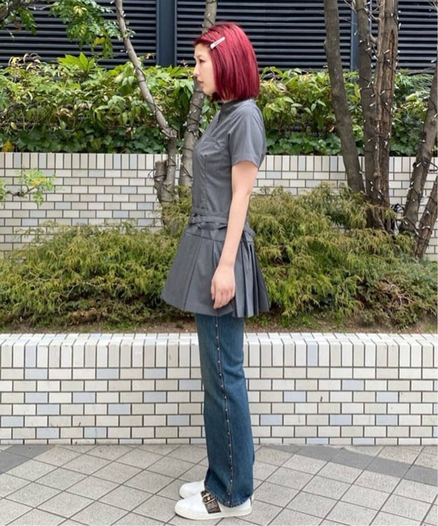 別注【Cimarron×Oriens】STUDS Denim：スタッズデニム（デニムパンツ