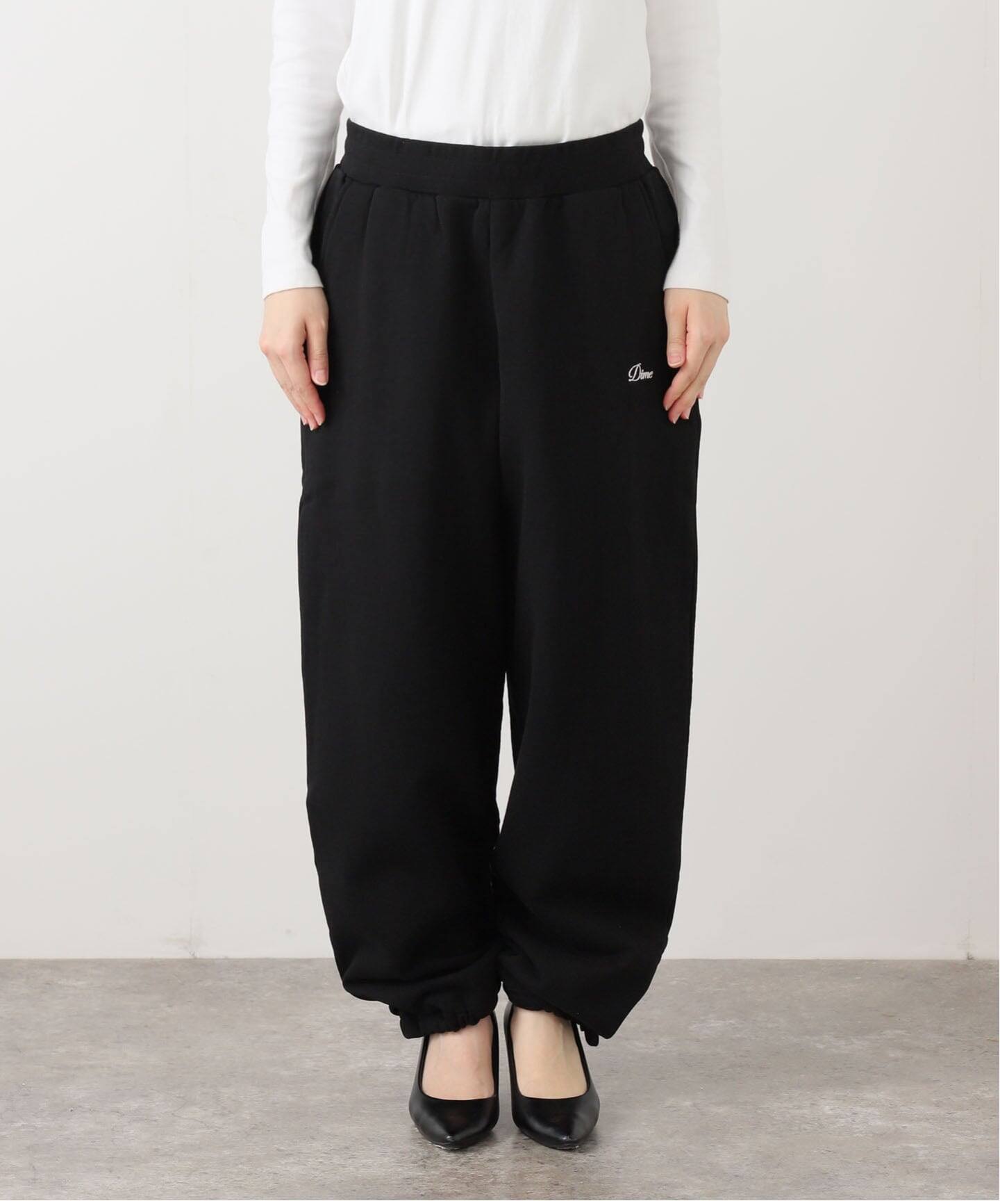 Dime/ダイム】 CURSIVE SMALL LOGO SWEATPANTS（スウェットパンツ