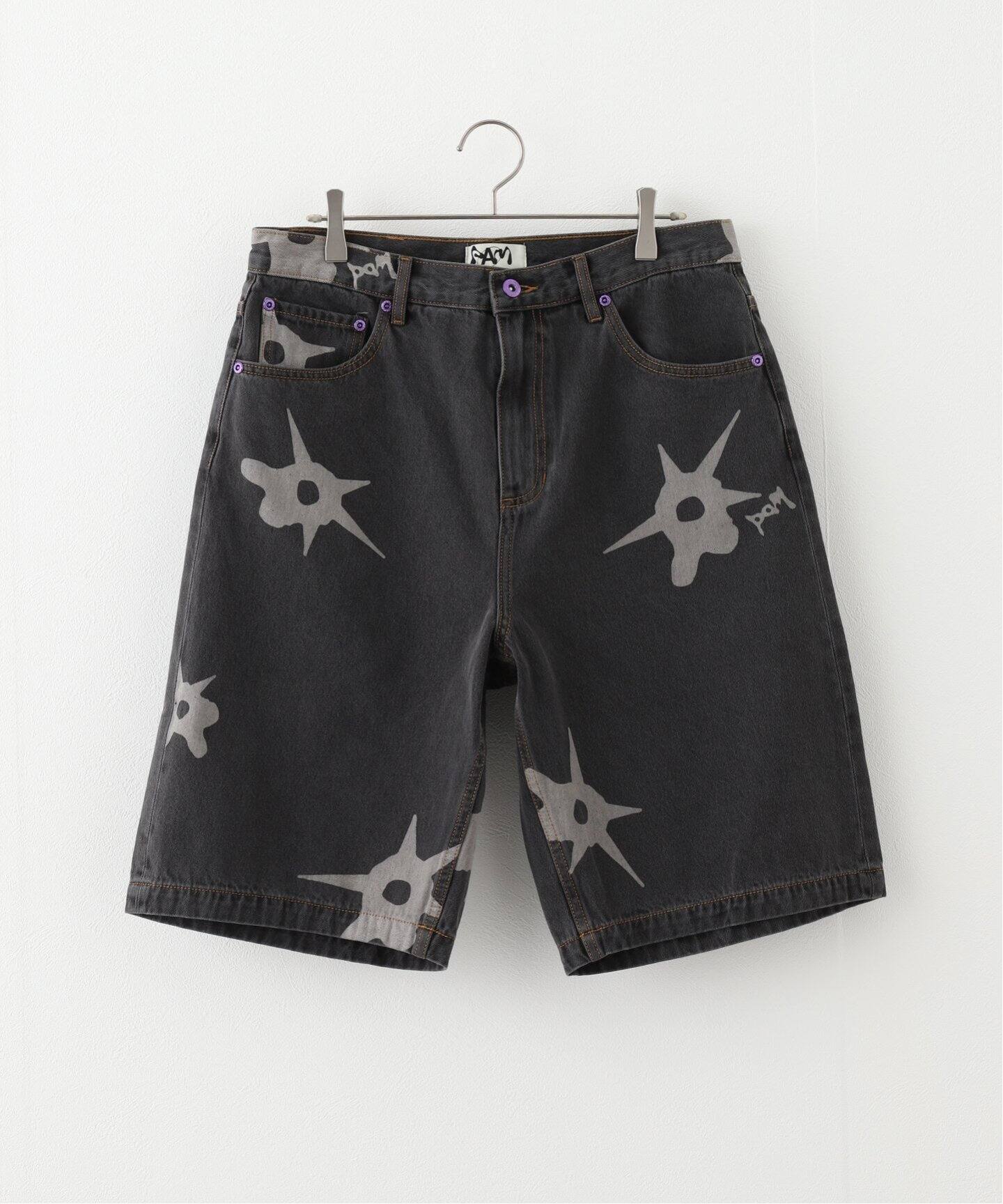 PAM ハーフパンツ P.A.M/パム】LUNACY TROOP SHORTS 80044-AOP（ショート・ハーフパンツ