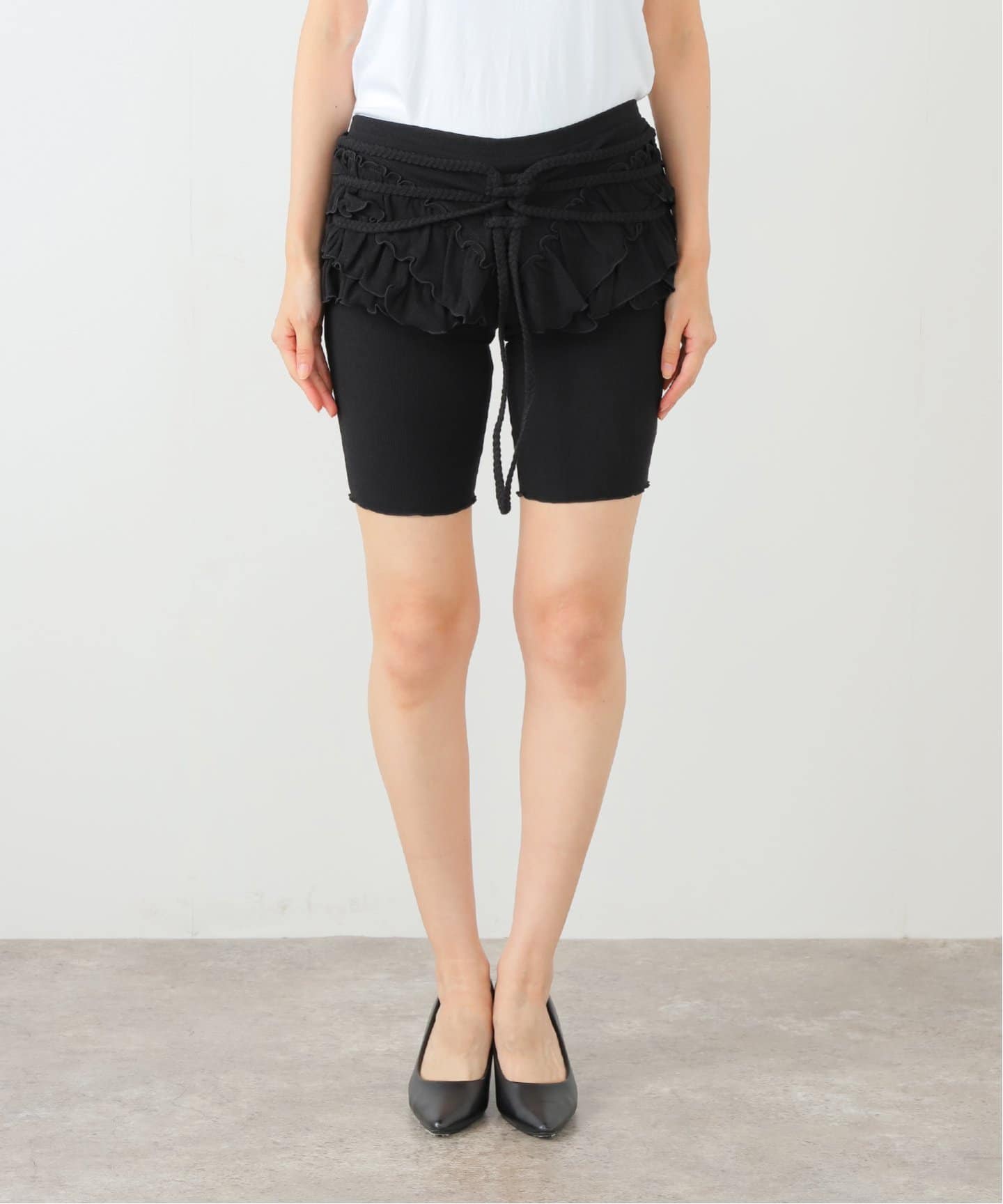 SCULPTOR/スカルプター】Braided Cottage Skort SC25S454BKS
