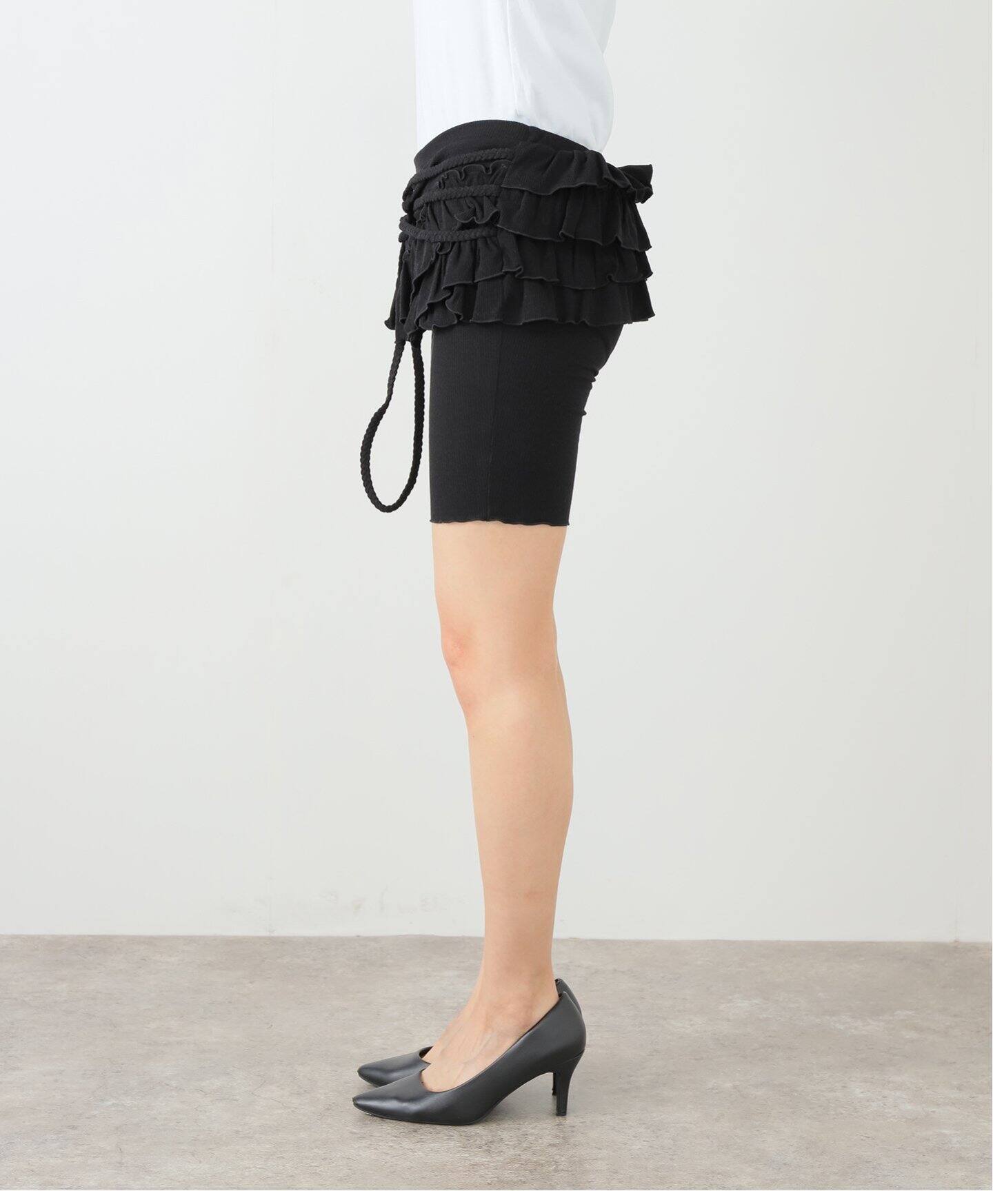 SCULPTOR/スカルプター】Braided Cottage Skort SC25S454BKS