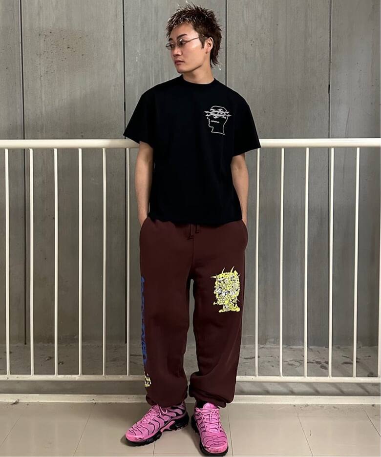 BRAIN DEAD/ブレインデッド】 SCRAMBLED SWEATPANT B00004444D225 