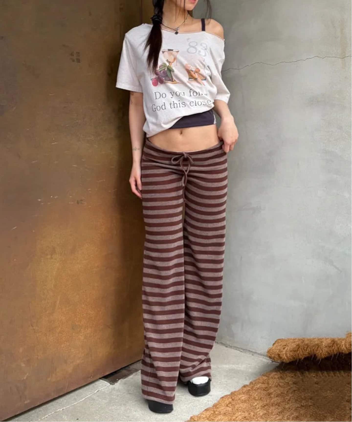 SCULPTOR/スカルプター】Couch Potato Fuzzy Pants SC25S431CHS