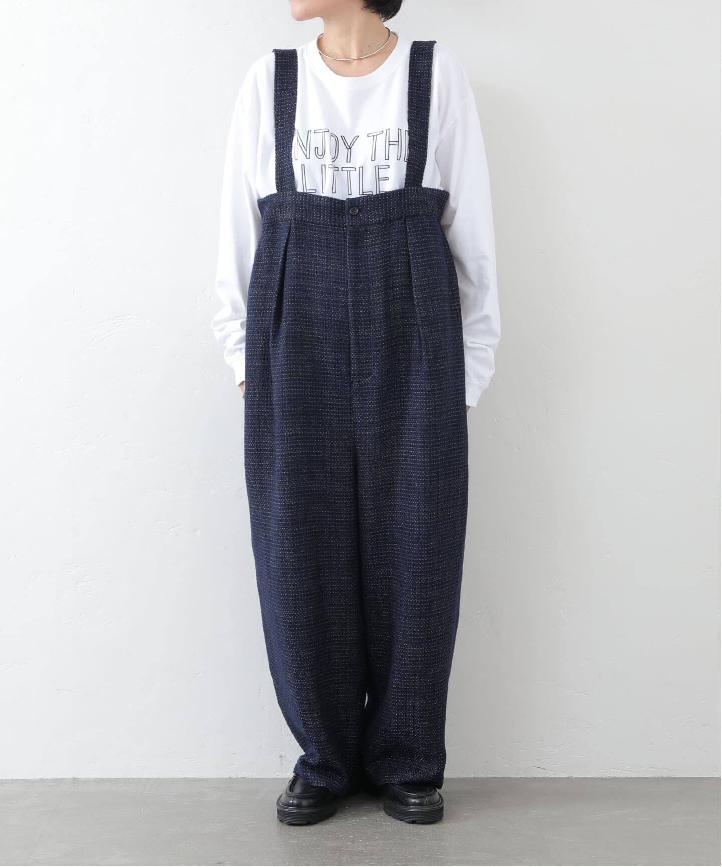 ジャーナルスタンダードラックスサスペンダーパンツ ツィード サスペンダーパンツ（サロペット／オーバーオール）｜journal