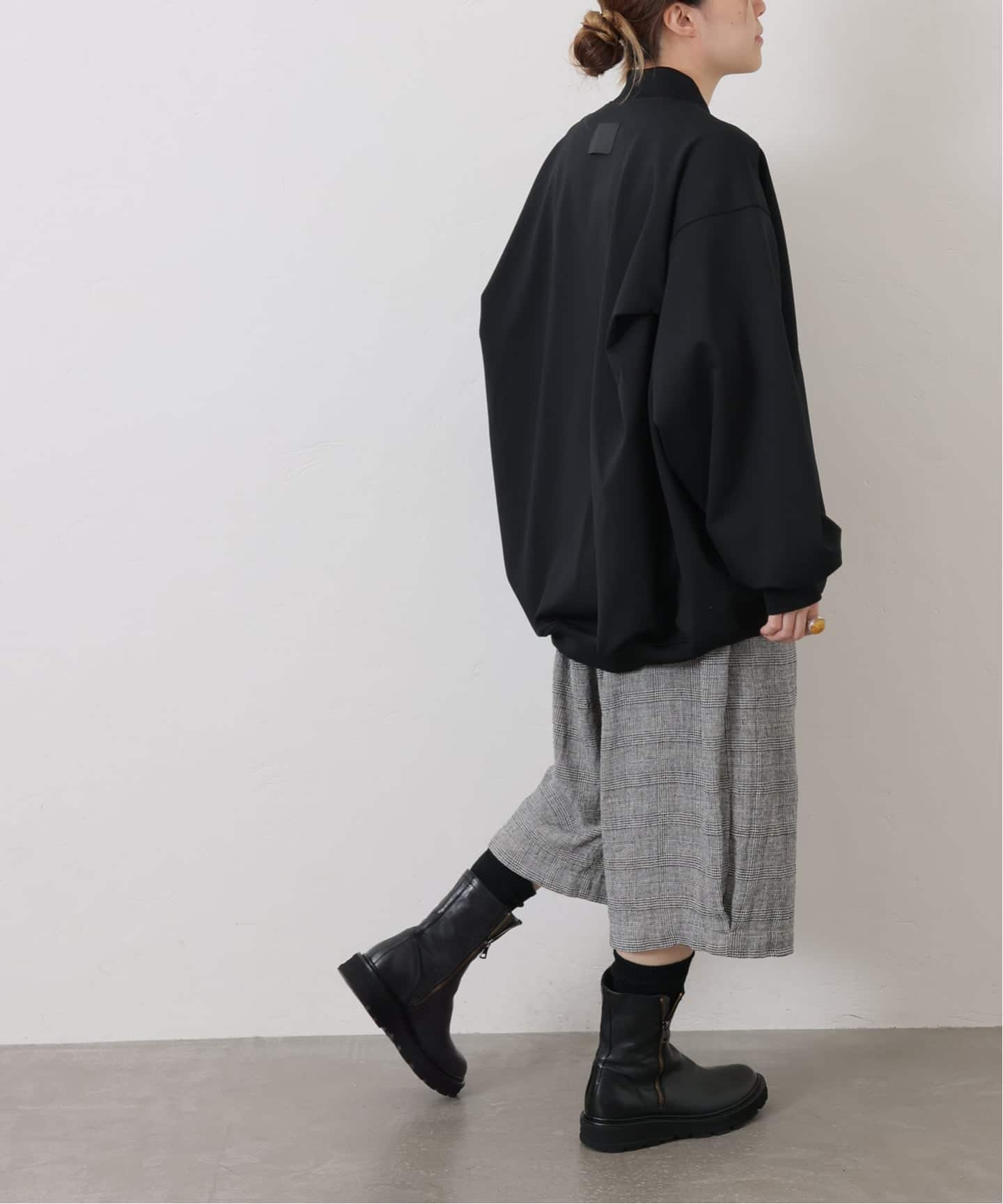 シルクMIXチェック ハーフパンツ（ショート・ハーフパンツ）｜journal