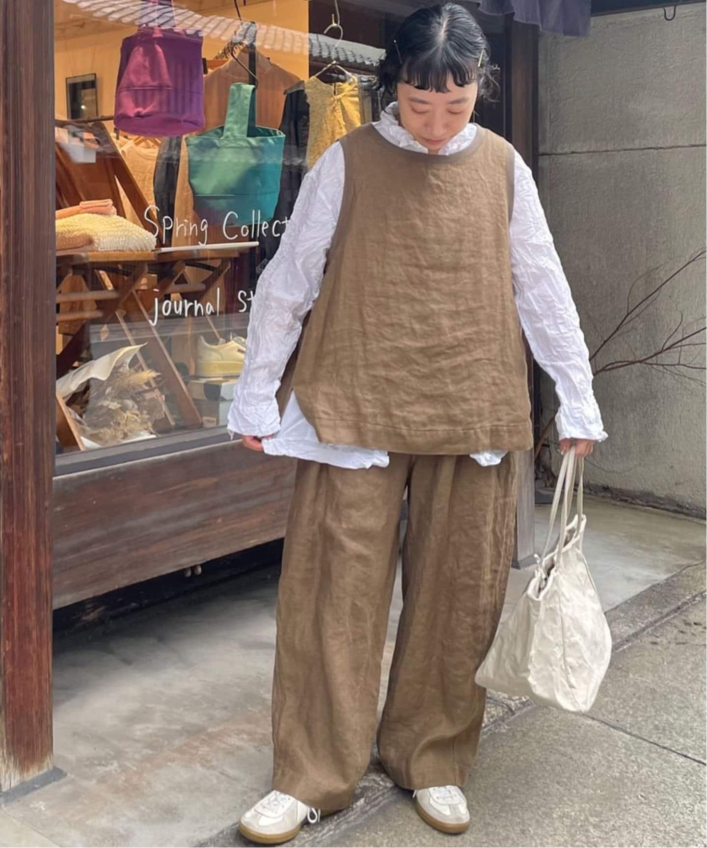 フレンチリネンツイルパンツ（その他パンツ）｜journal standard luxe