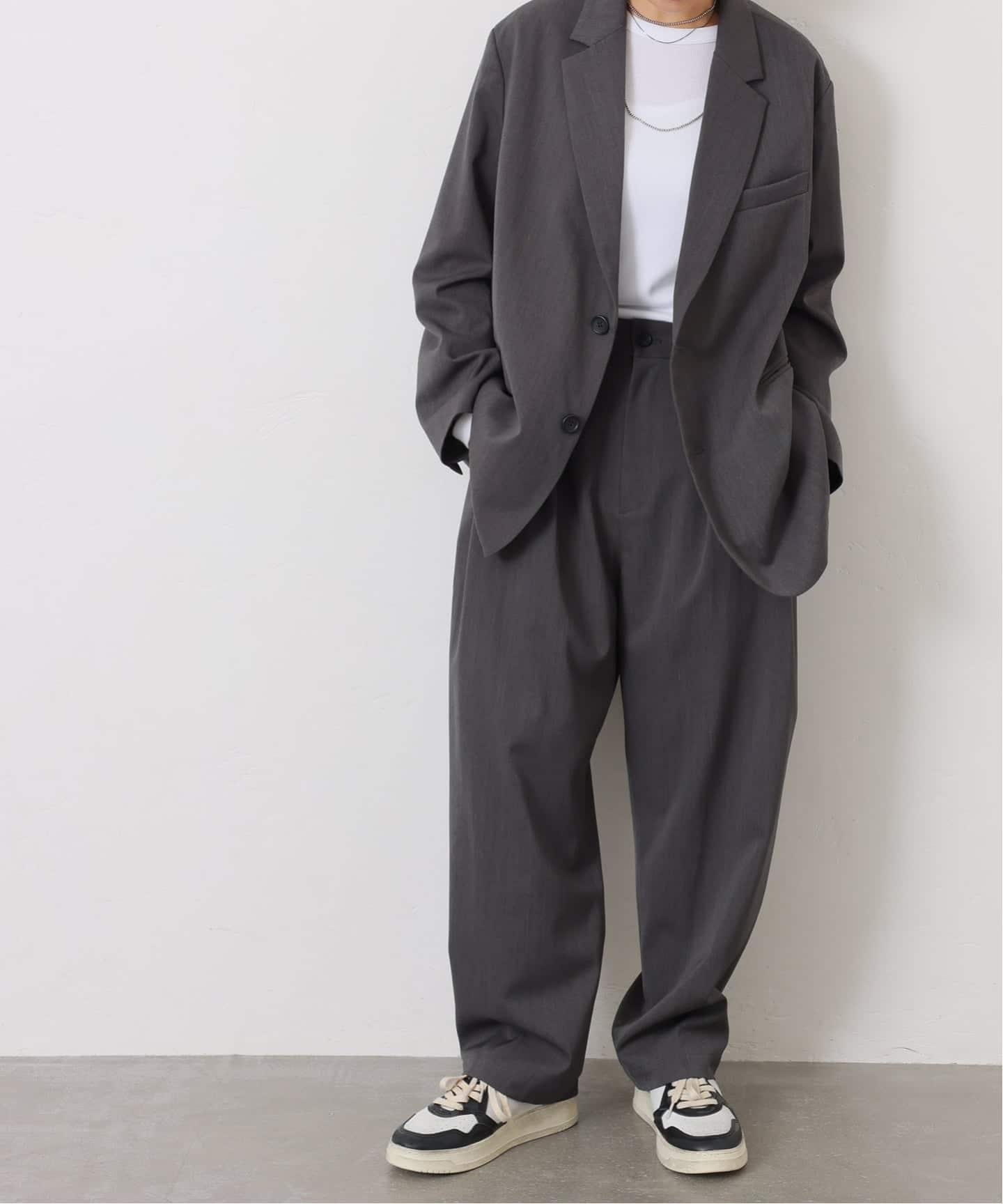 新品　未使用　ジャーナルスタンダードラックス　ツイルタックPT 追加》ツイル タックパンツ（その他パンツ）｜journal standard