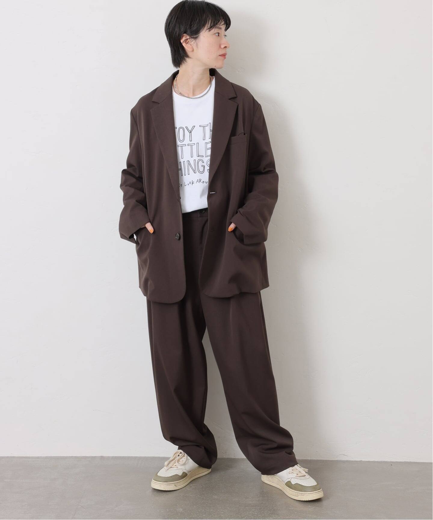 新品　未使用　ジャーナルスタンダードラックス　ツイルタックPT 追加》ツイル タックパンツ（その他パンツ）｜journal standard