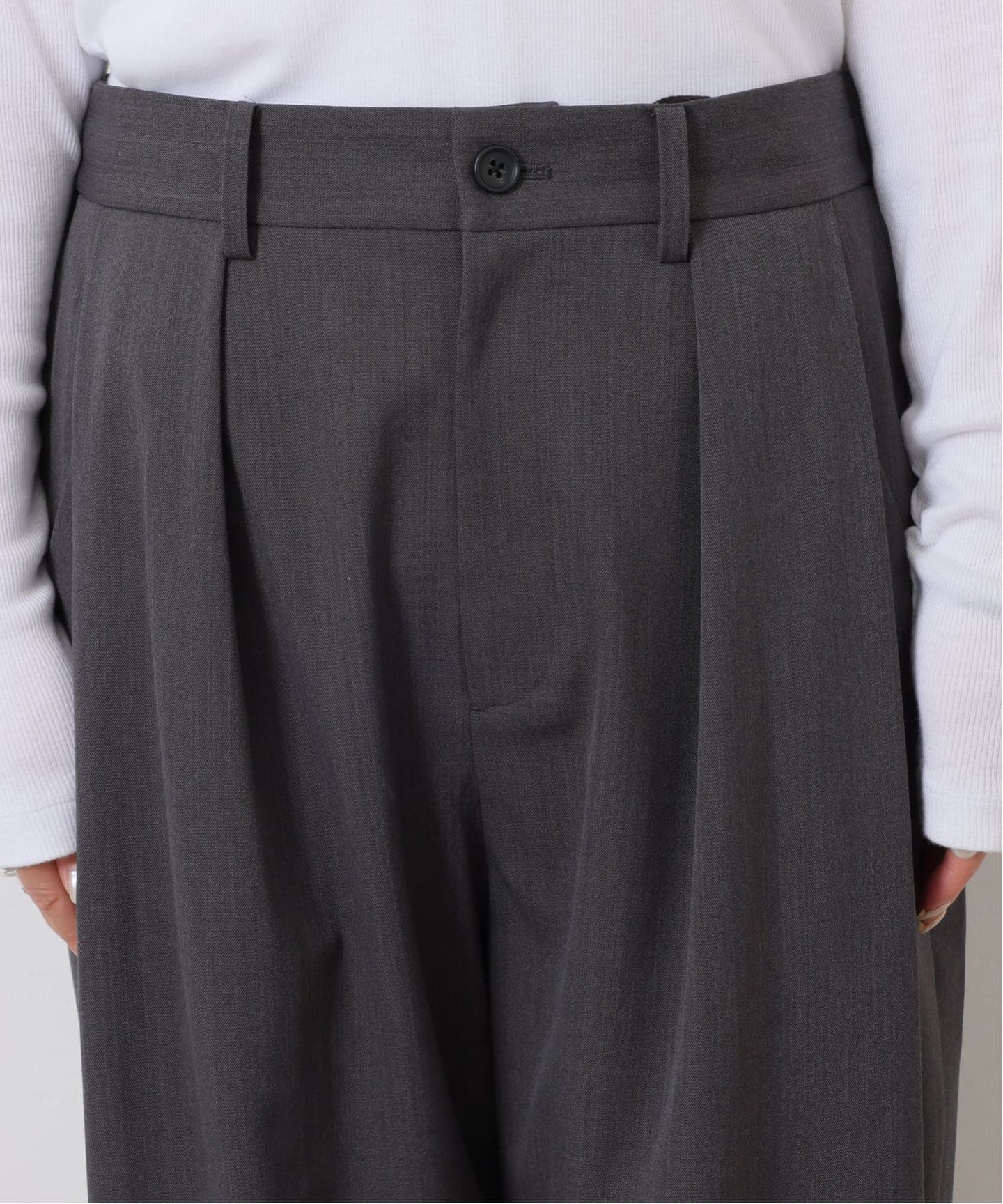 新品　未使用　ジャーナルスタンダードラックス　ツイルタックPT 追加》ツイル タックパンツ（その他パンツ）｜journal standard