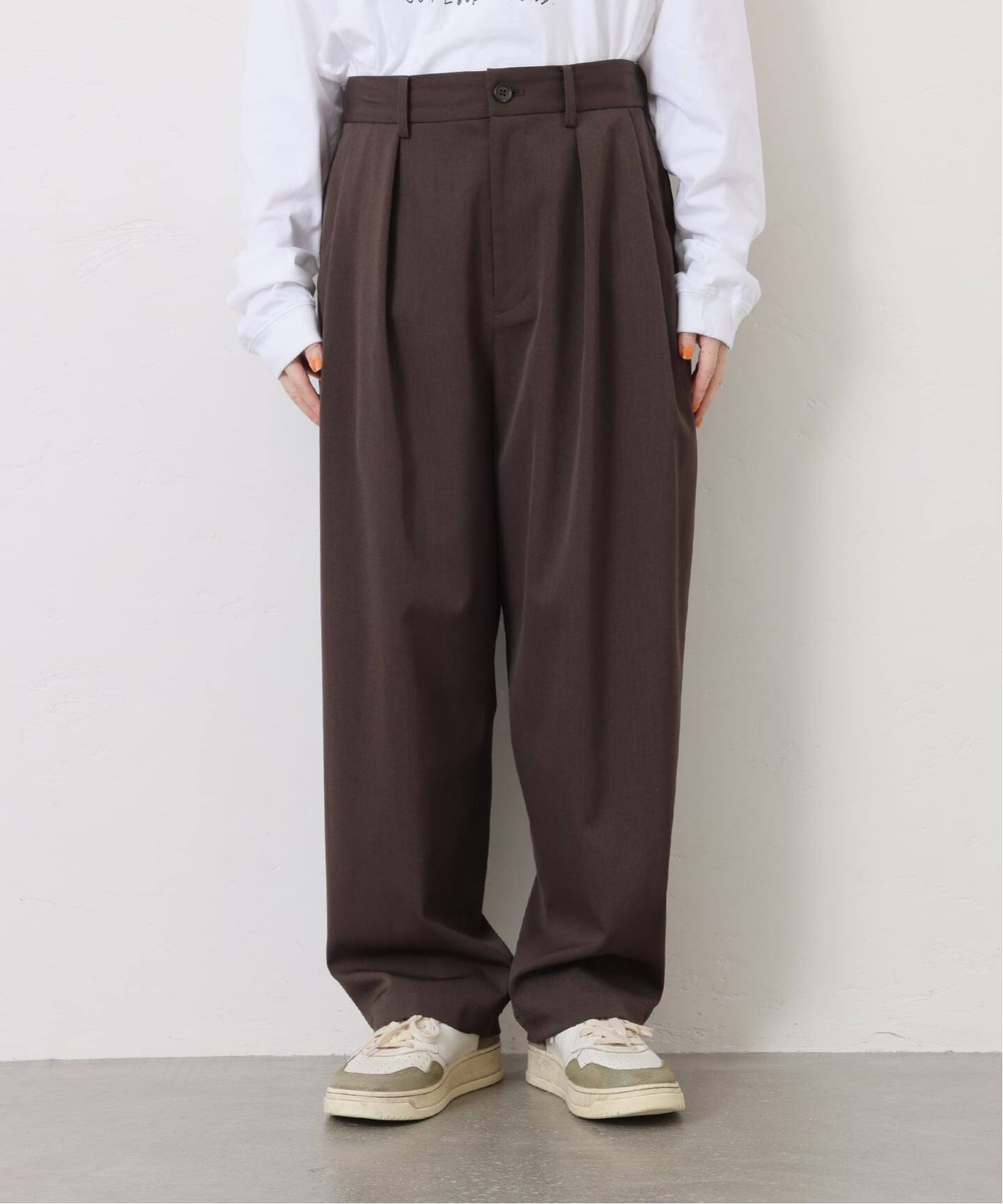 TWツイル タックパンツ（その他パンツ）｜journal standard luxe