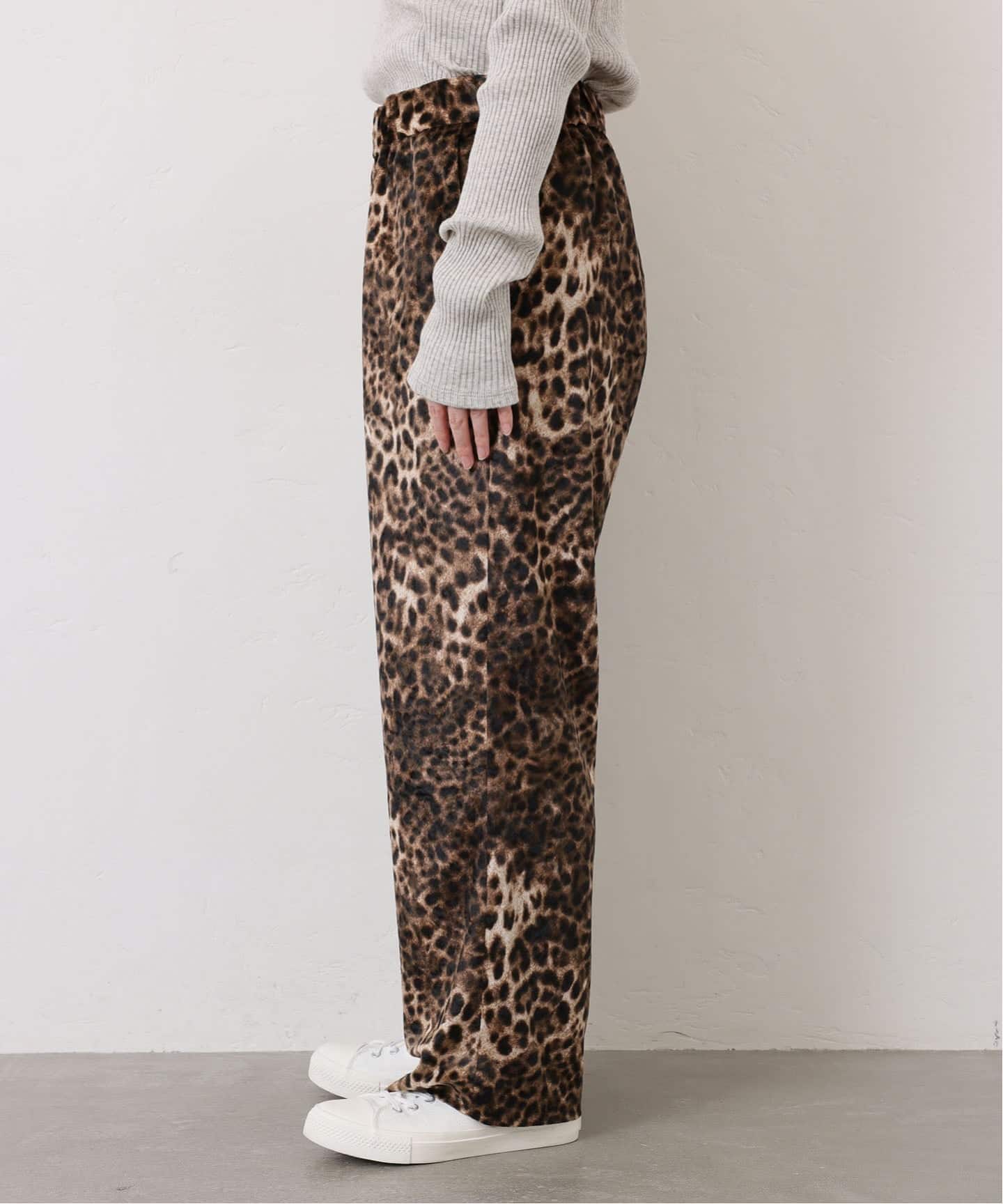 ジャーナルスタンダードラックス　ベロアパンツ レオパベロアパンツ（その他パンツ）｜journal standard luxe