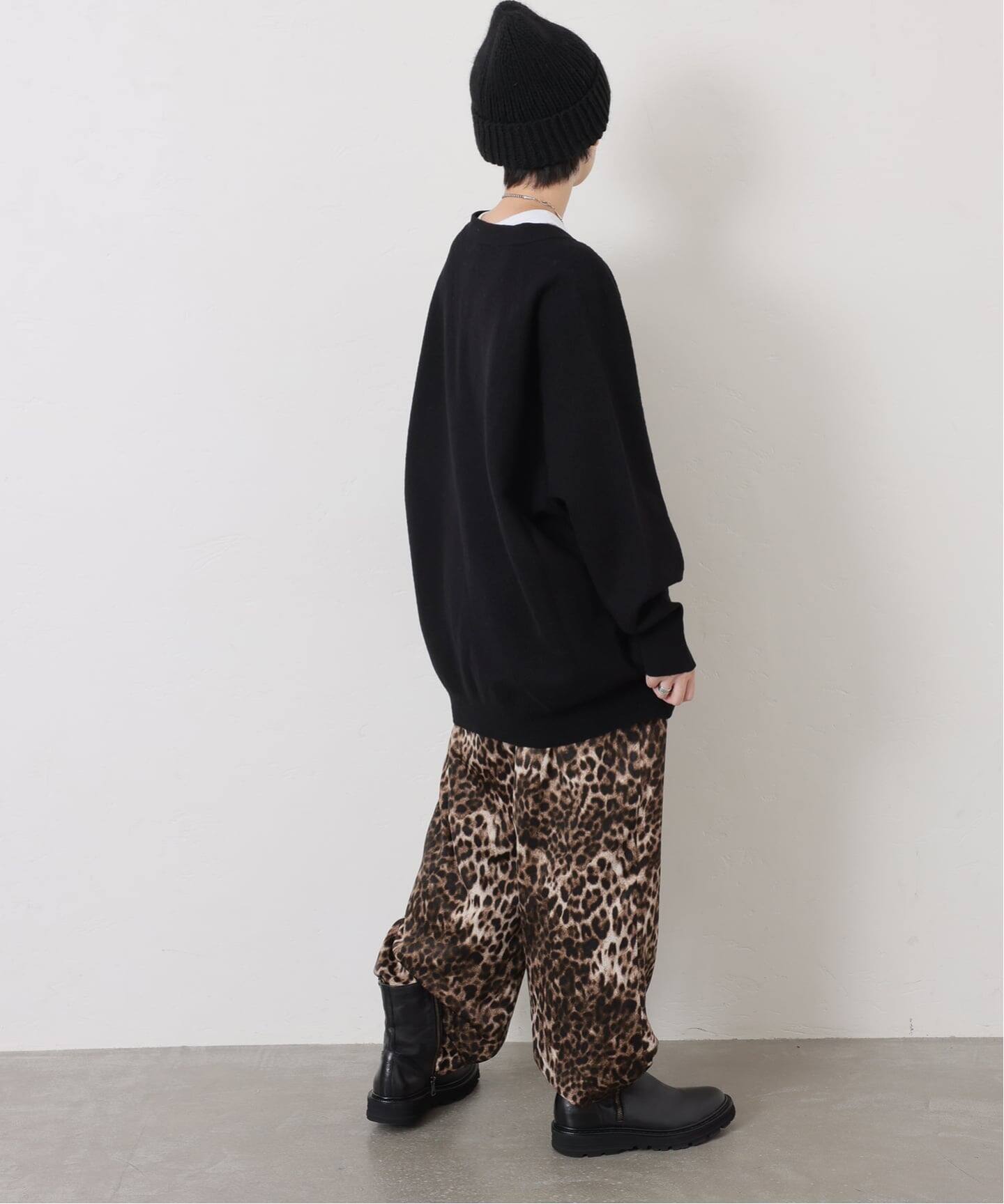 マットサテンレオパ イージーパンツ（その他パンツ）｜journal