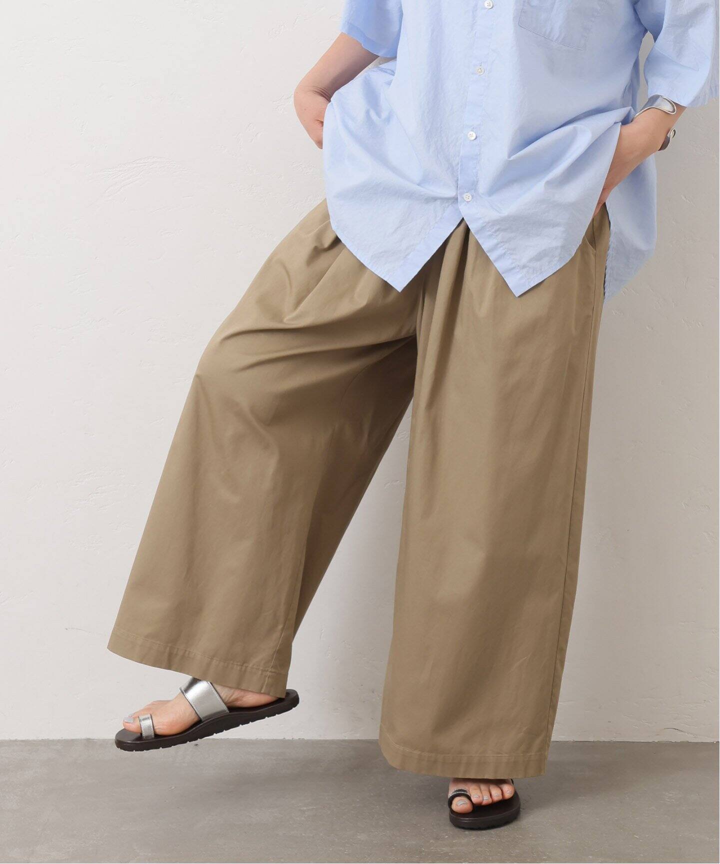ホットプレート セール 追加》ツイル タックパンツ（その他パンツ）｜journal standard パンツ