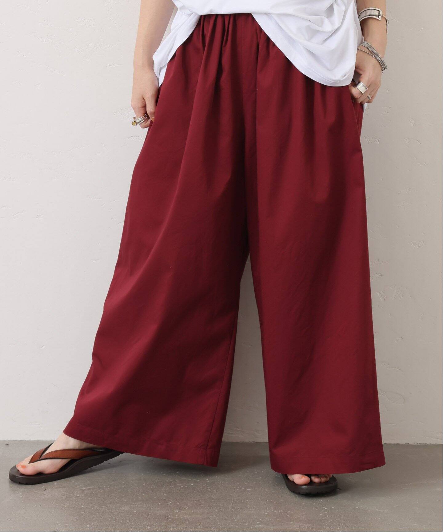 追加》ツイル タックパンツ（その他パンツ）｜journal standard luxe