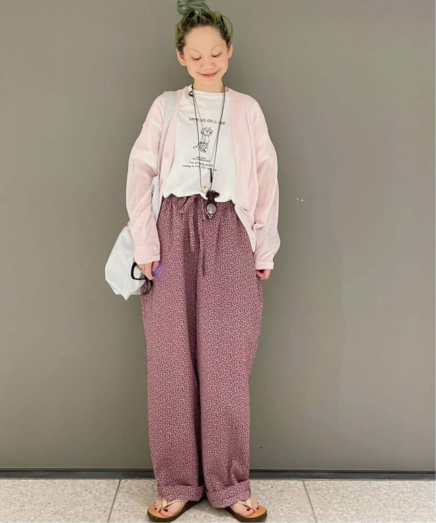 ジャーナルスタンダードラックス　sample品　リバティ　パンツ リバティローンプリント パンツ（その他パンツ）｜journal