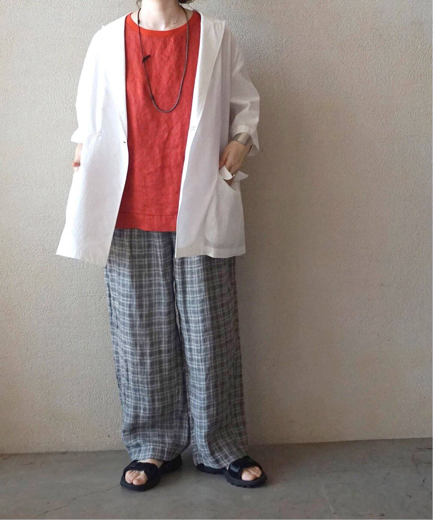 リネンチェックパンツ（その他パンツ）｜journal standard luxe  