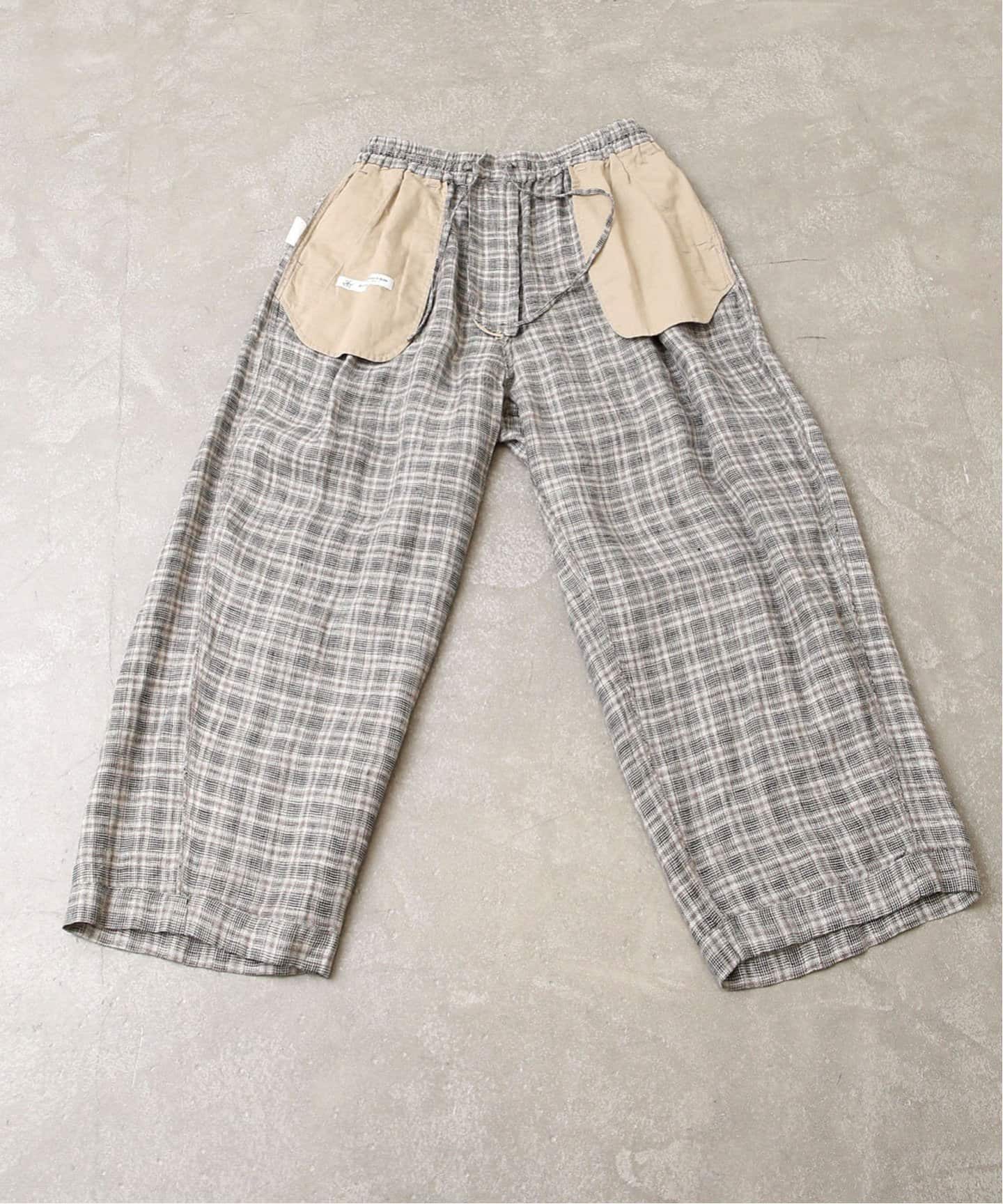 リネンチェックパンツ（その他パンツ）｜journal standard luxe