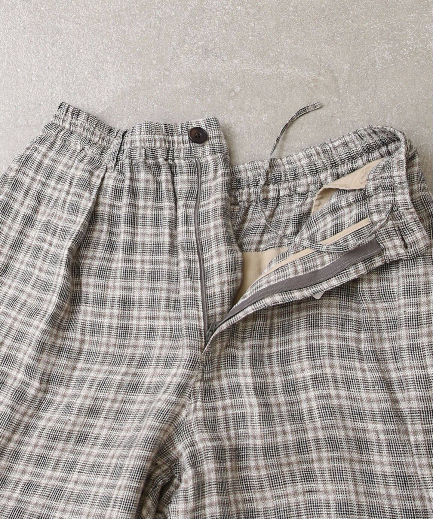 リネンチェックパンツ（その他パンツ）｜journal standard luxe