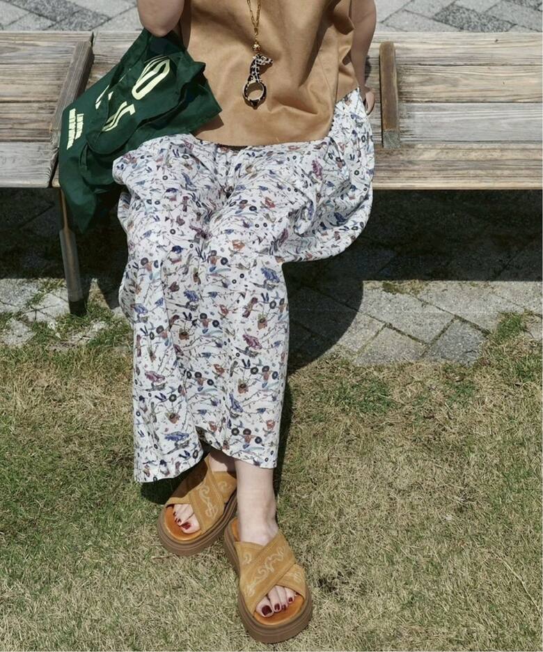 リバティローンプリント パンツ（その他パンツ）｜journal standard  