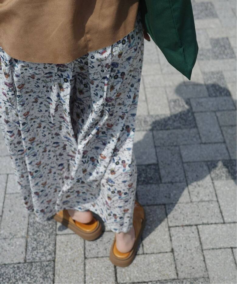 リバティローンプリント パンツ（その他パンツ）｜journal standard