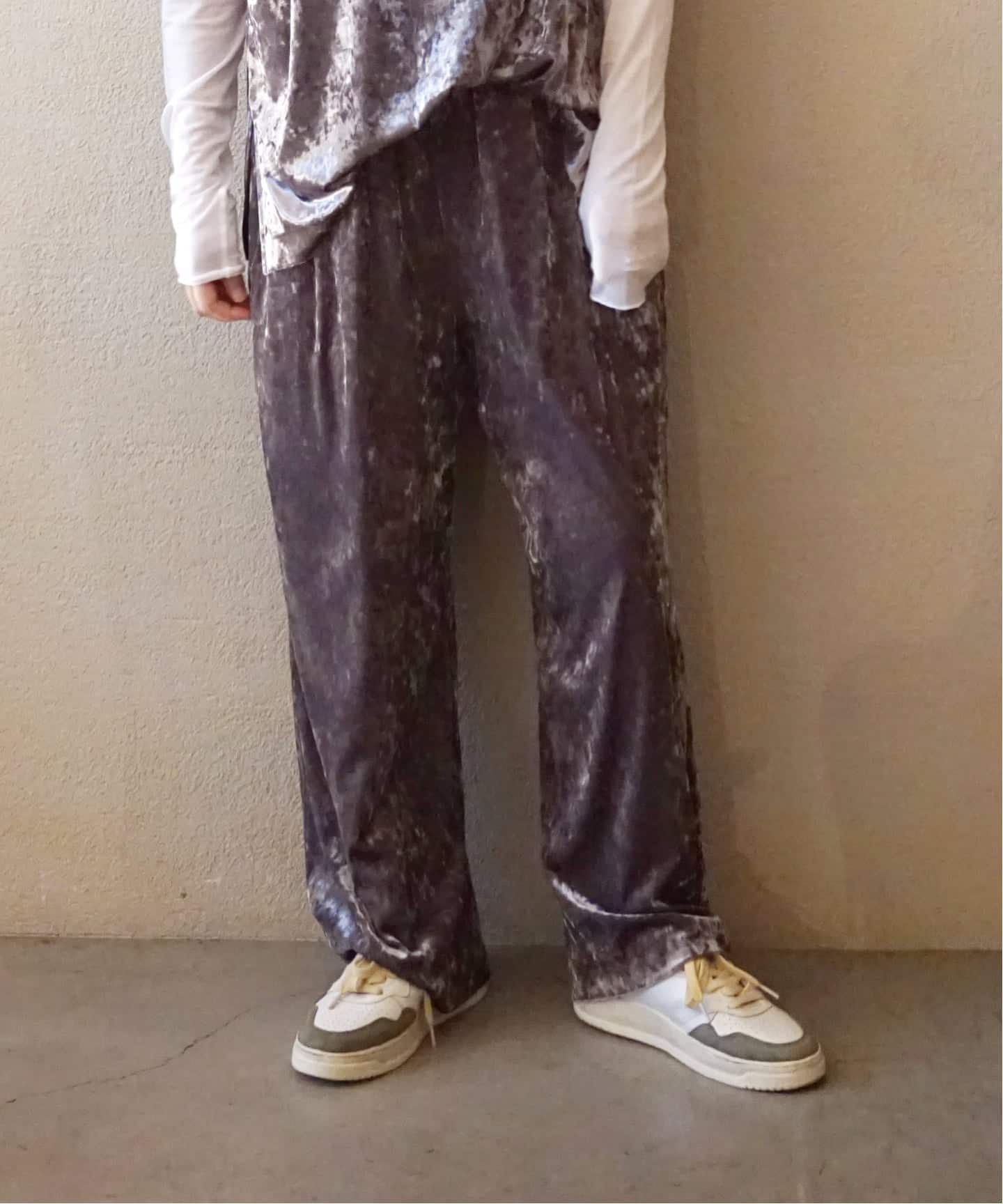ベロア イージーパンツ（その他パンツ）｜journal standard luxe
