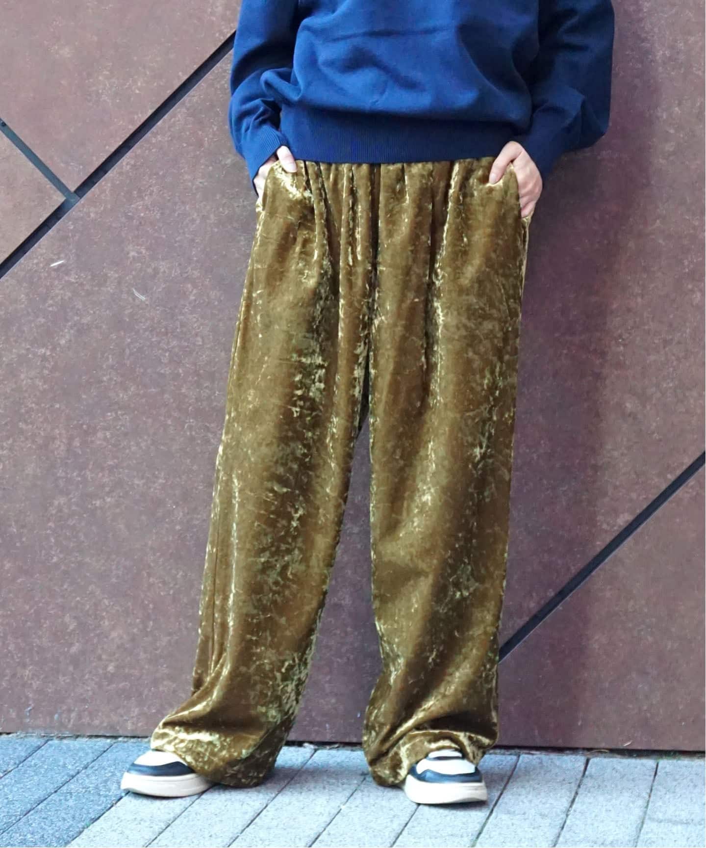 ベロア イージーパンツ（その他パンツ）｜journal standard luxe
